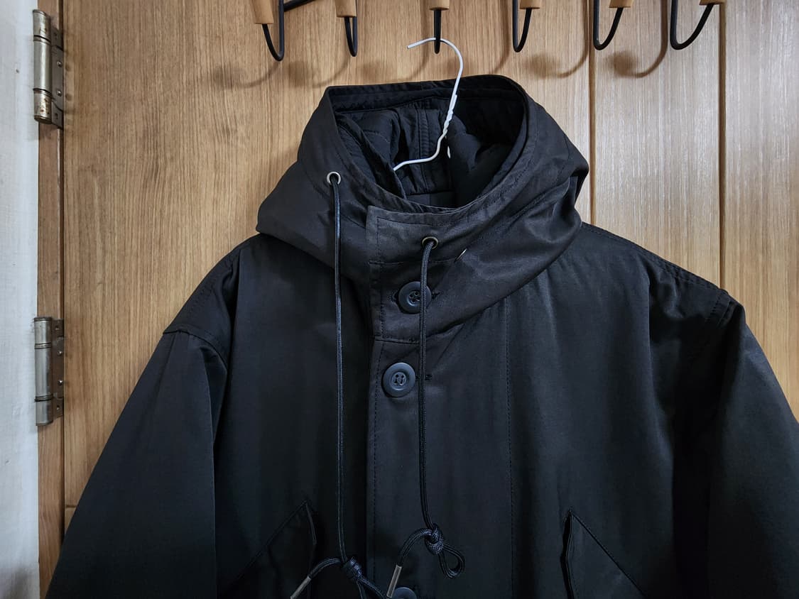 (M)유니폼브릿지 야상 코트 내피포함 블랙 상품이미지2