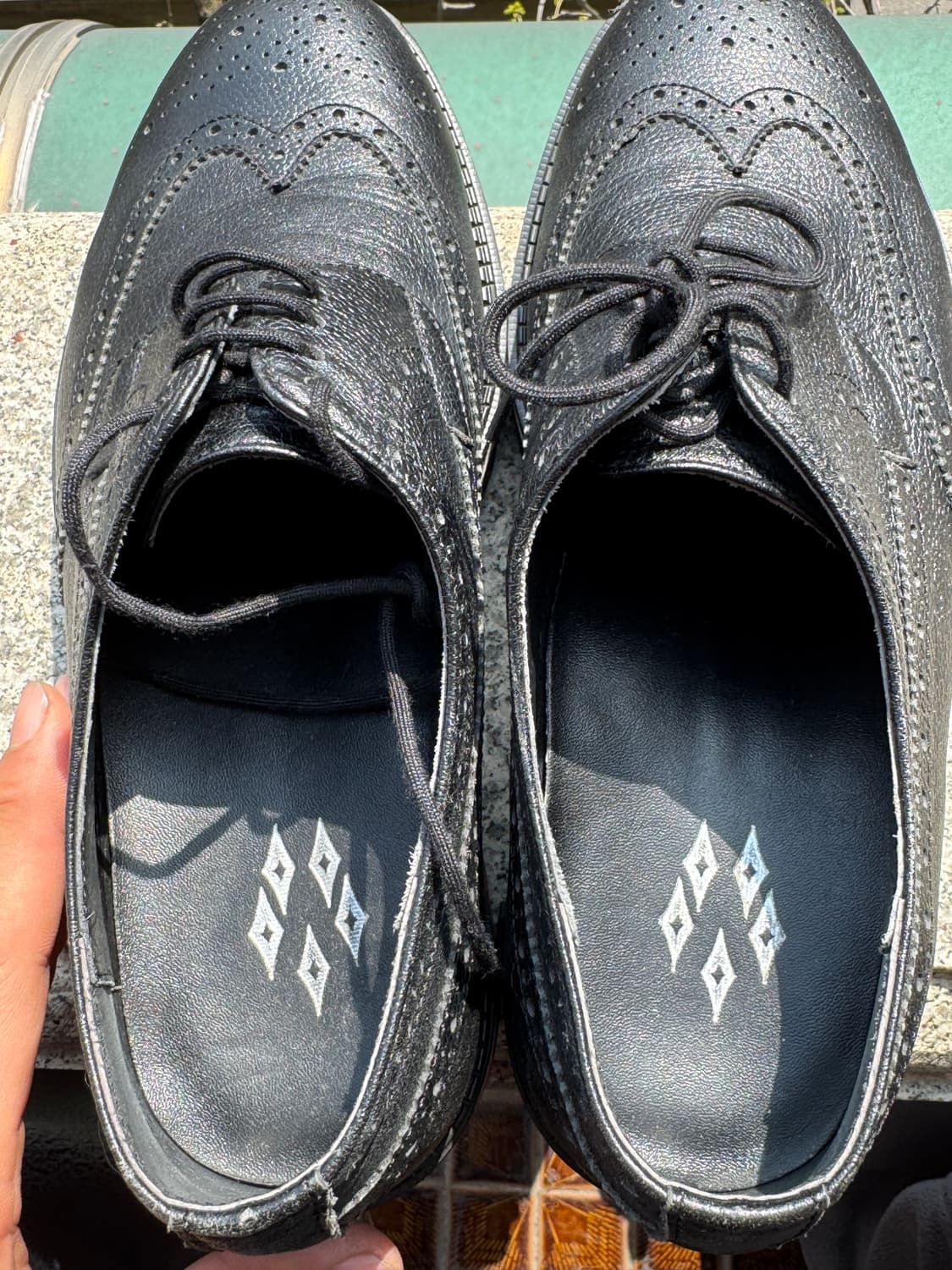 데이빗스톰 윙팁 클리퍼 구두 255mm 상품이미지6