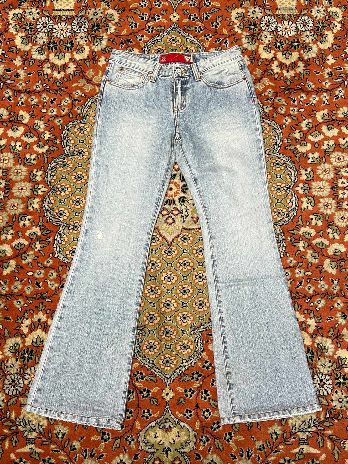 [27-28] 올드 빈티지 게스 연청 부츠컷 데님팬츠 상품이미지1