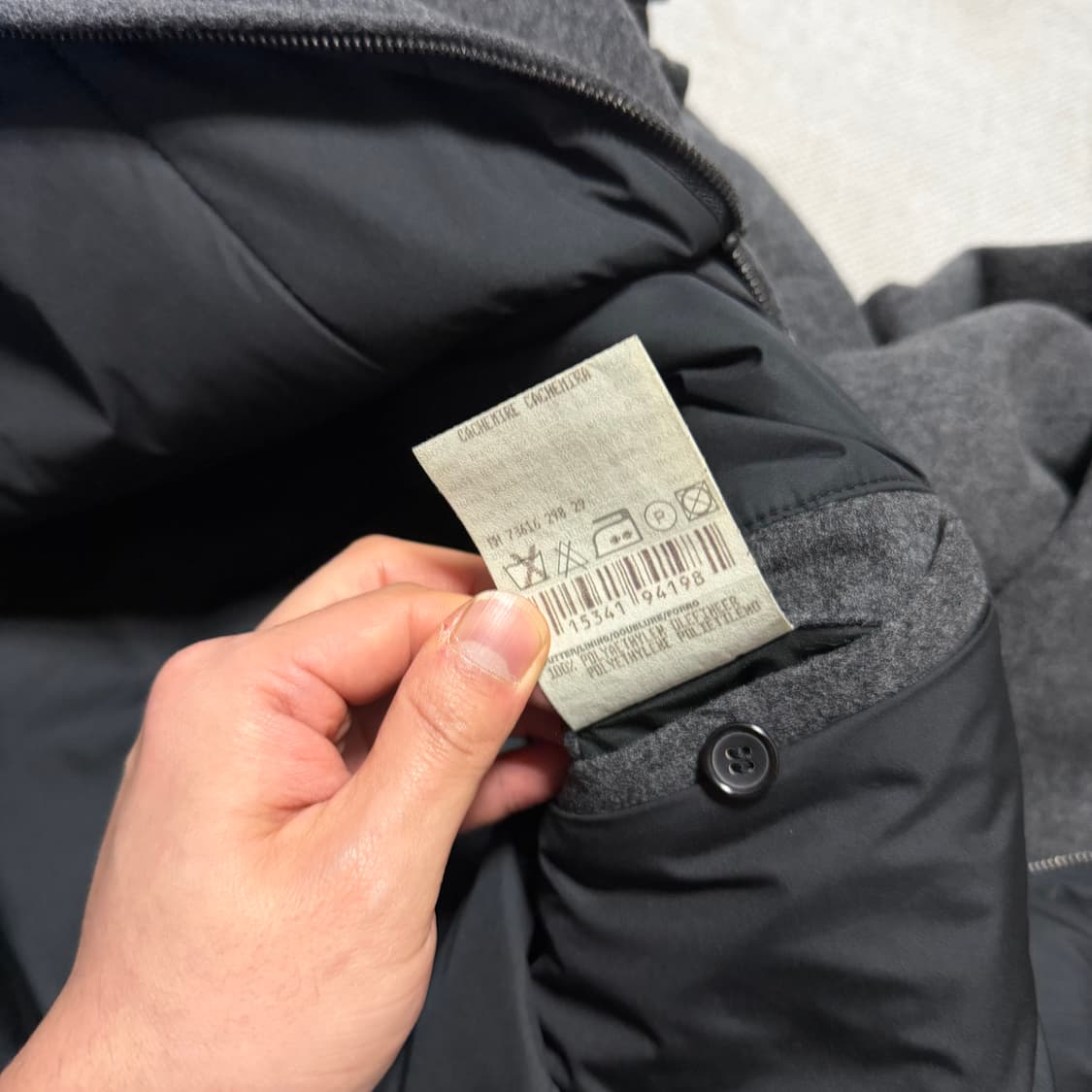 휴고 보스 집업 모직 코트 상품이미지7