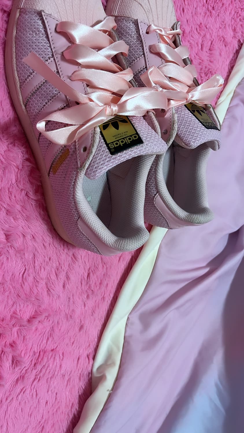 아디다스 슈퍼스타 핑크 240 상품이미지4