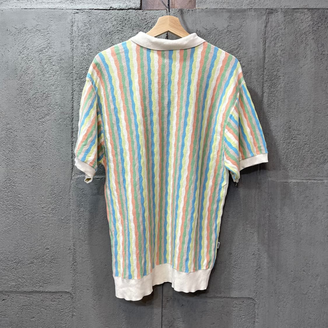 오베이 스트라이프 니트 반팔 상품이미지3