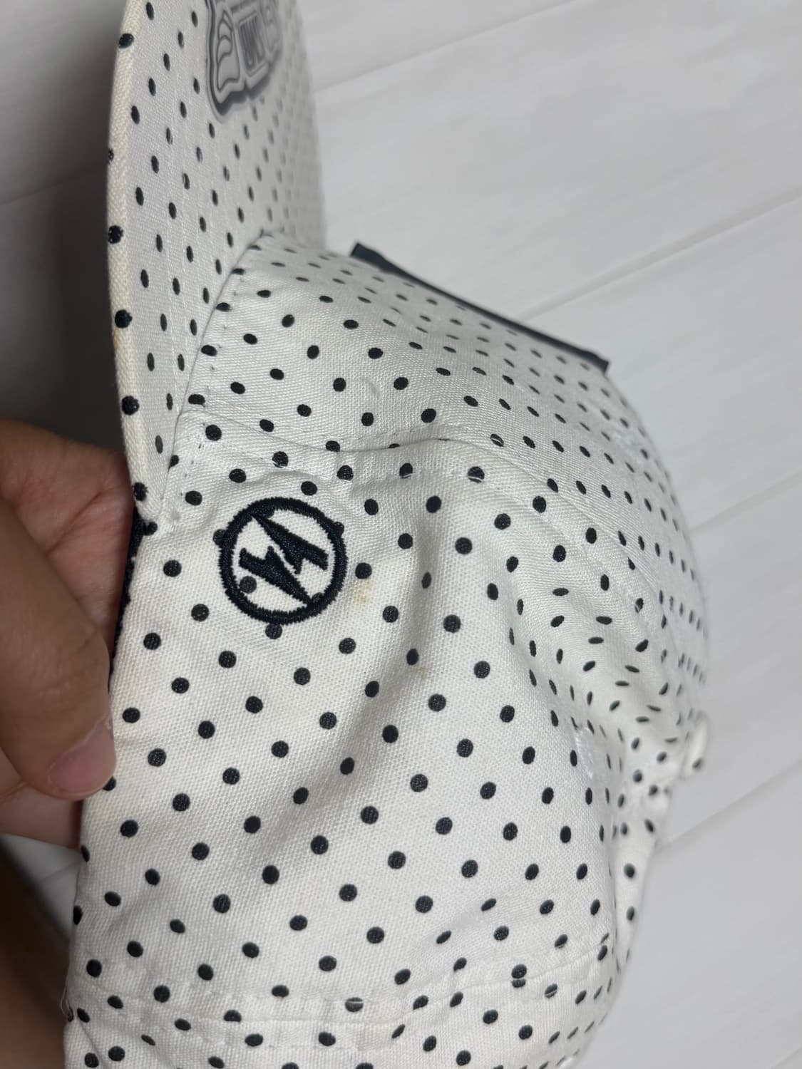 햇츠온 빈티지 도트 땡땡이  스냅백 볼캡 모자  상품이미지4