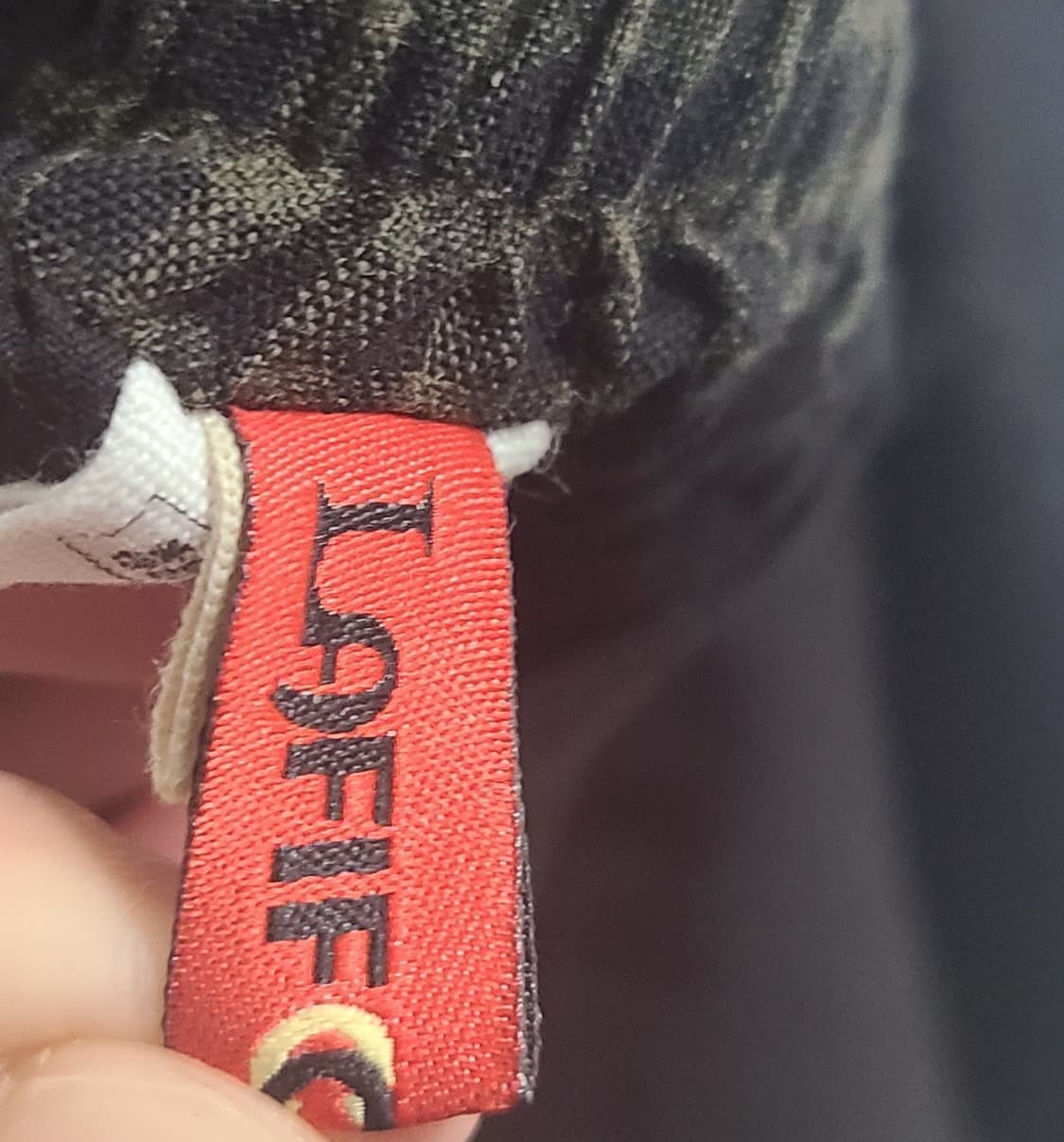 녹색 체크 스커트 상품이미지3