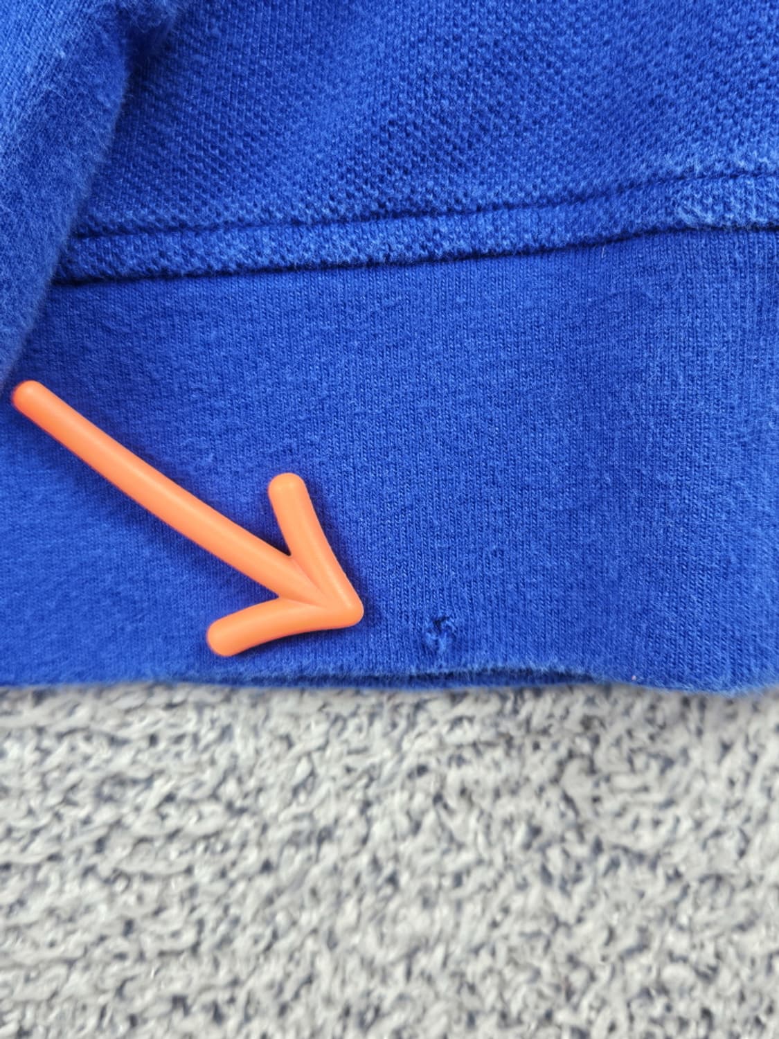 폴로랄프로렌 스트라이프 하프 집업 니트 ( XL ) / 9999 상품이미지6