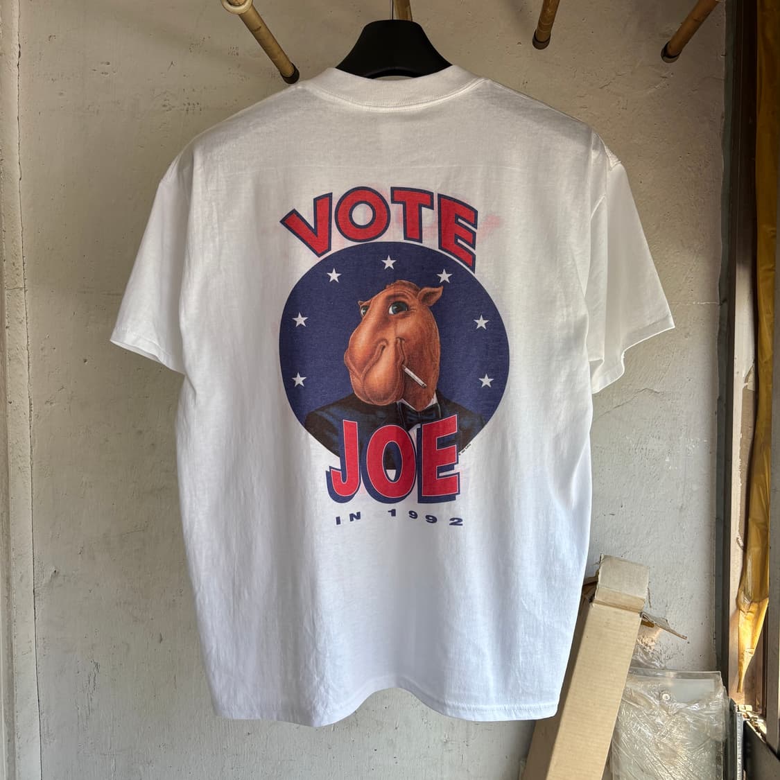 90s 빈티지 카멜 joe vote 프로모 티셔츠 상품이미지3