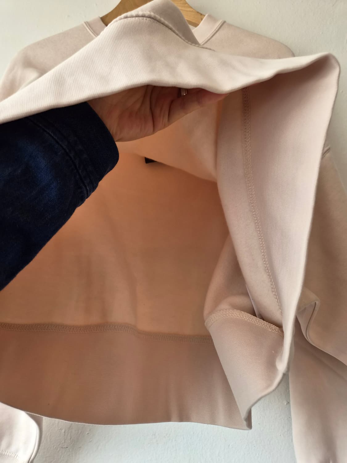 제품) 나이키 여성 기모오버사이즈맨투맨티셔츠 90사이즈 상품이미지5