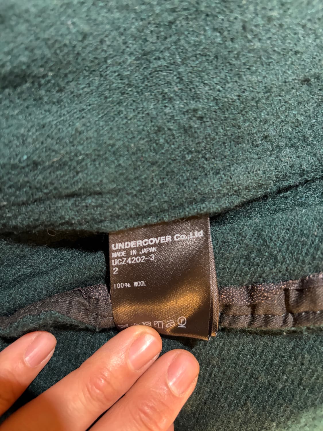 언더커버 울 자켓 2사이즈 상품이미지3