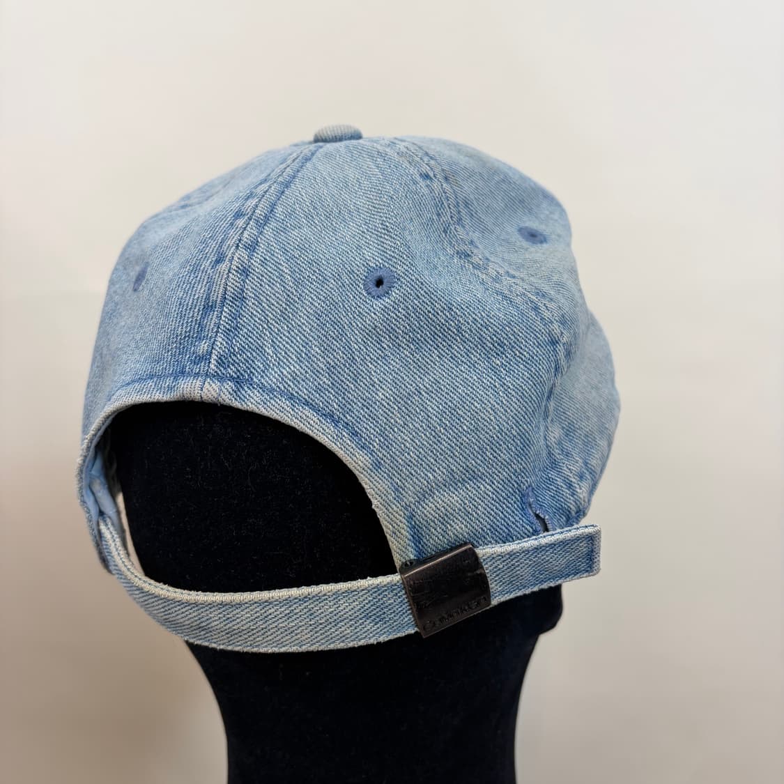 CALVIN KLEIN 캘빈클라인 빈티지 데님 볼캡  상품이미지3