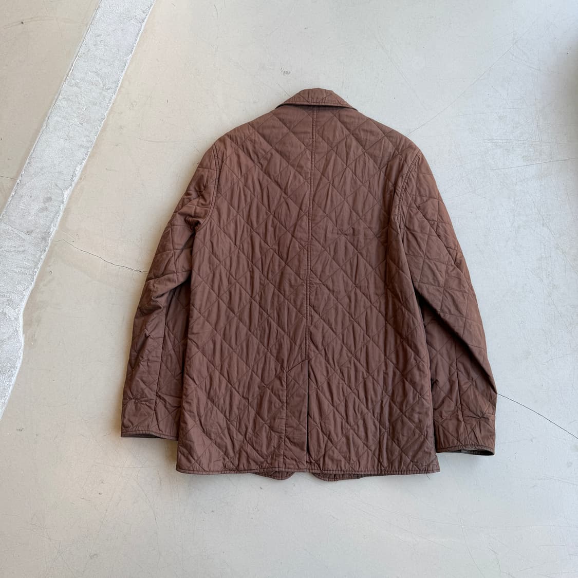 바버 브라운 퀼팅 자켓 상품이미지5