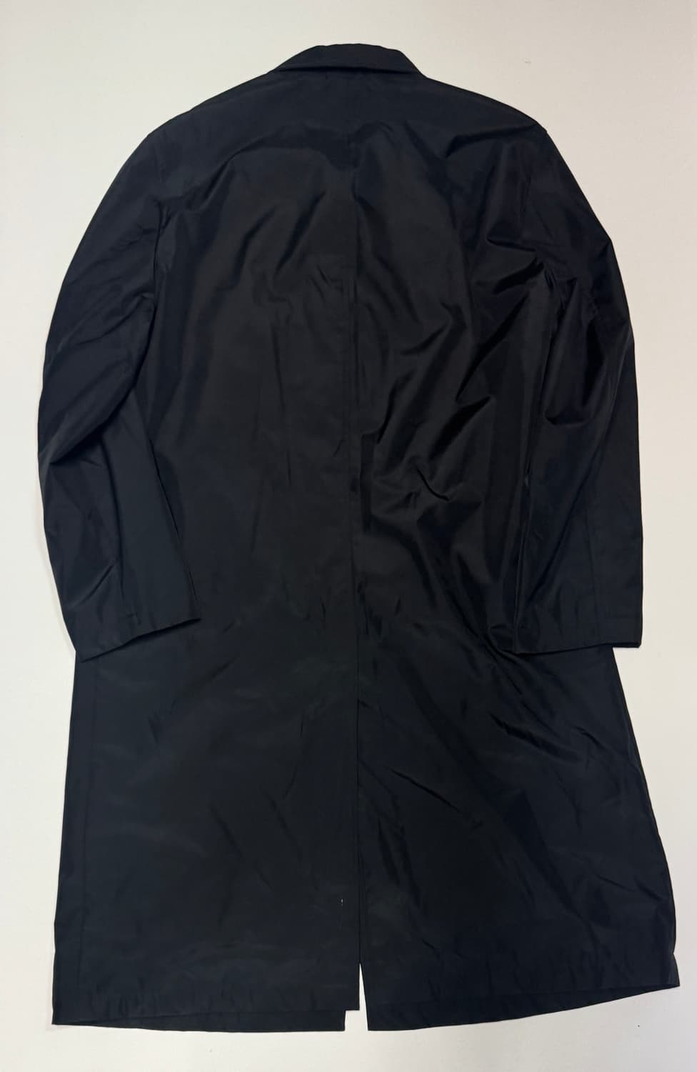 준코 코시노 일본 빈티지 미니멀 트렌치 코트 L 블랙 상품이미지1