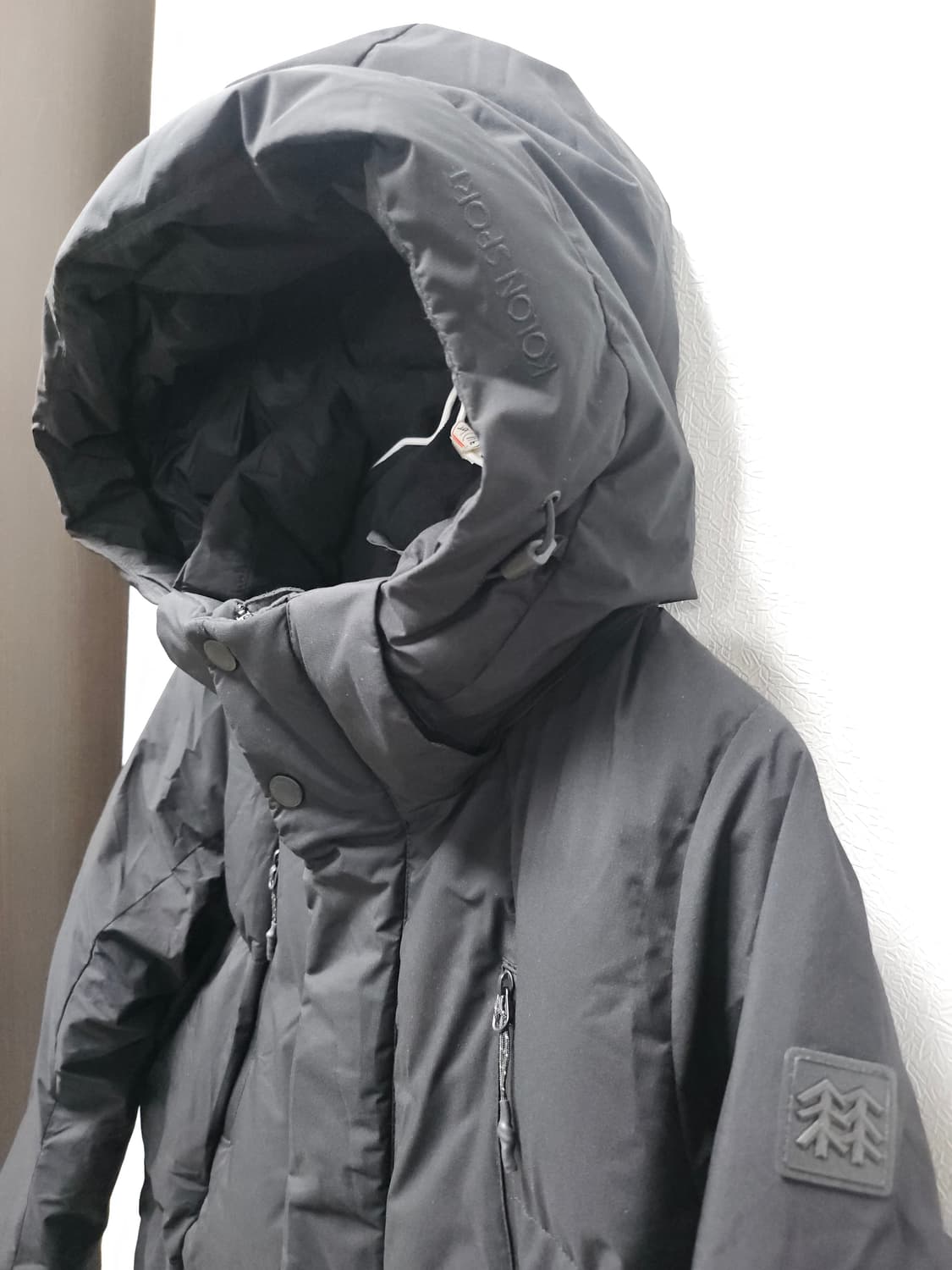 코오릉  블랙 롱 구스 패딩  85 상품이미지2