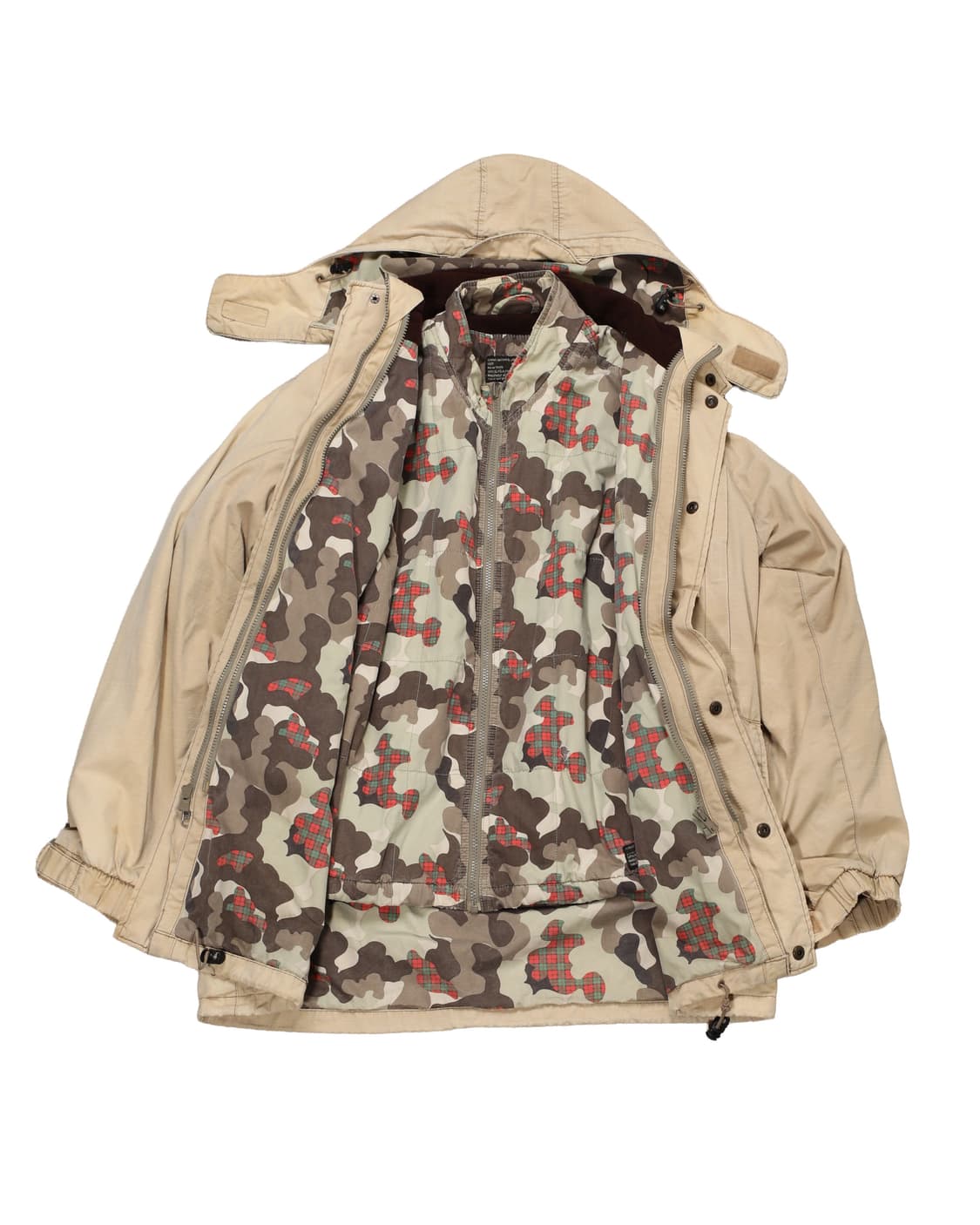 Stussy Camo Liner 3-Way jacket 상품이미지1