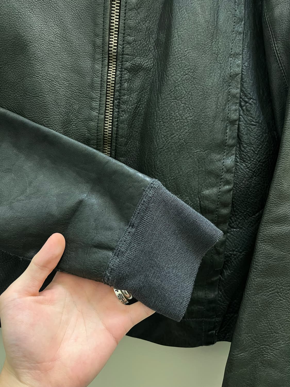 07 아카이브 릭오웬스 OLMAR&MIRTA 레더 자켓 상품이미지9