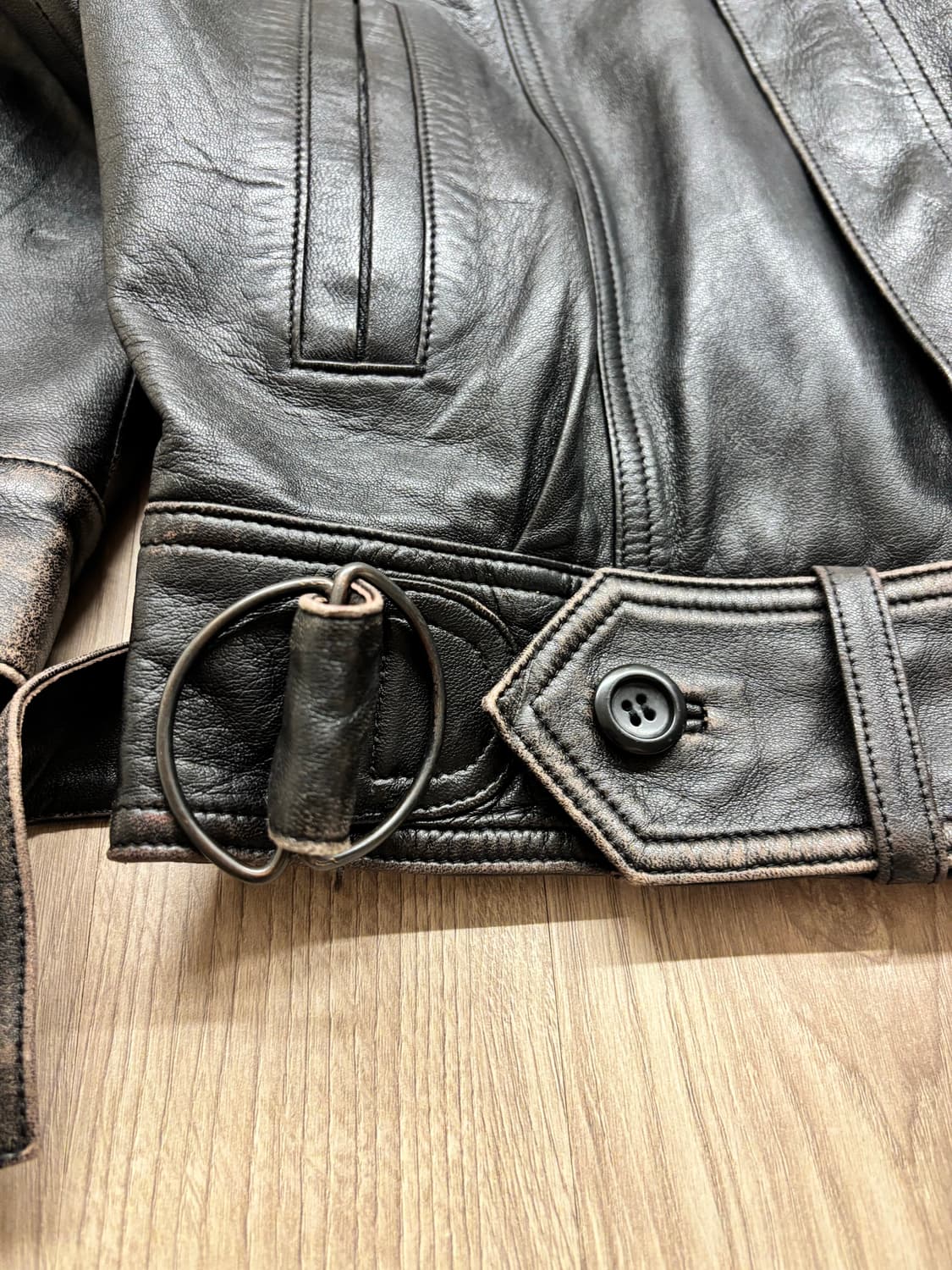 빈티지 소가죽 자켓 M 상품이미지2