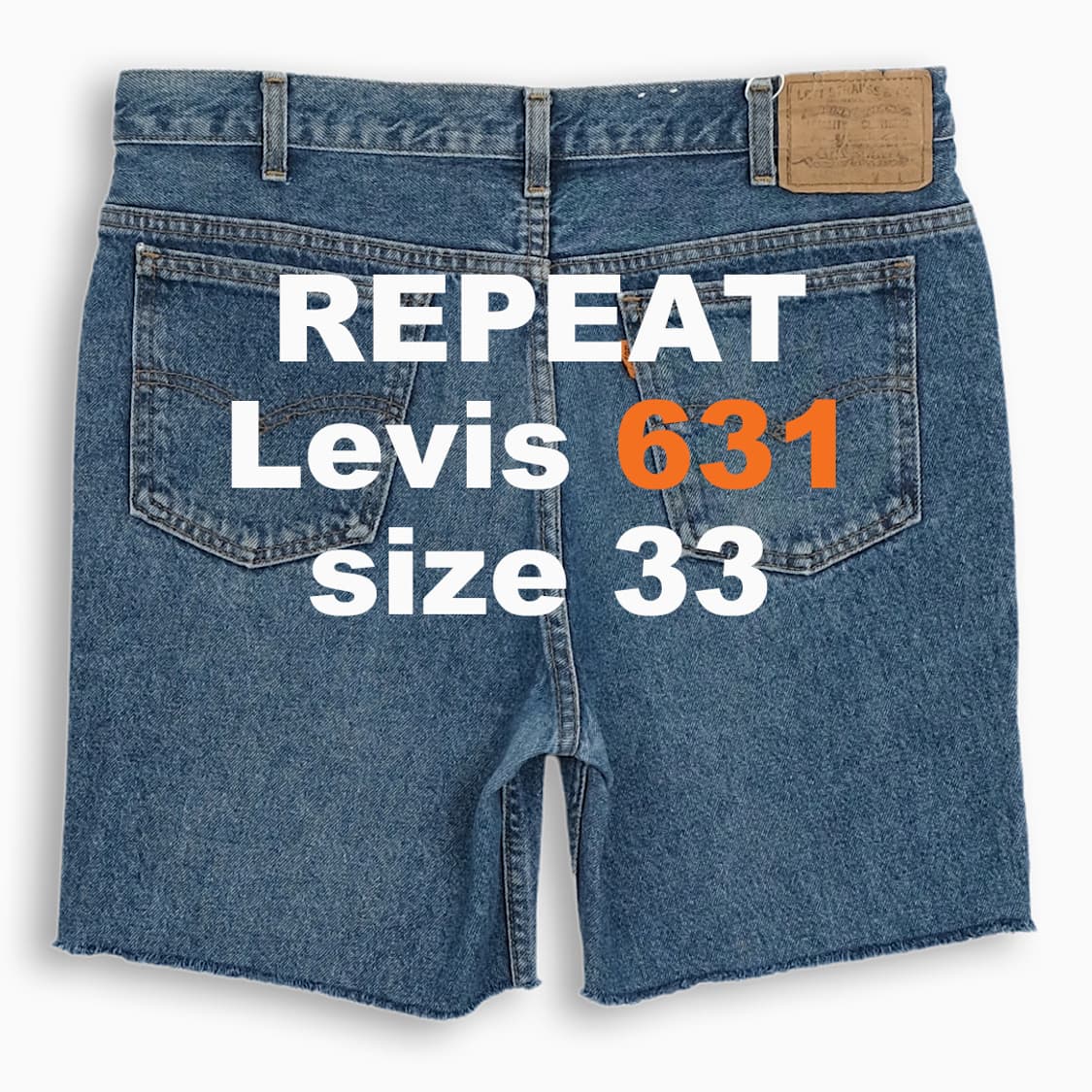 리바이스 631 오렌지탭 숏츠 90s OR6313601 상품이미지1
