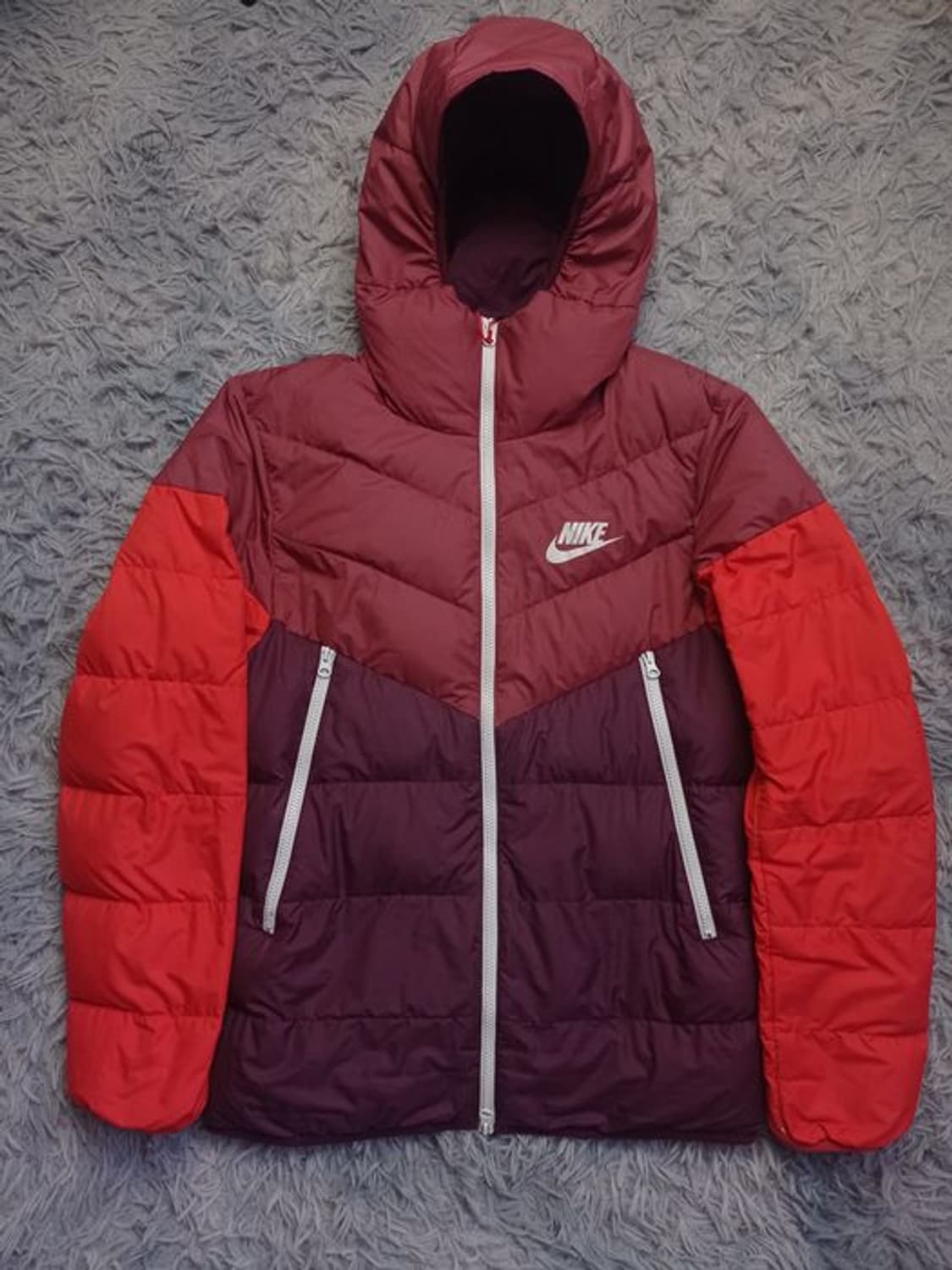 나이키 다운필 패딩 점퍼 덕다운 레드 상품이미지1