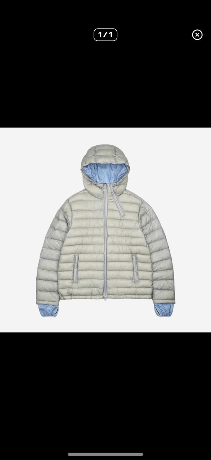 산산기어 경량패딩 25fw 0사이즈 상품이미지1