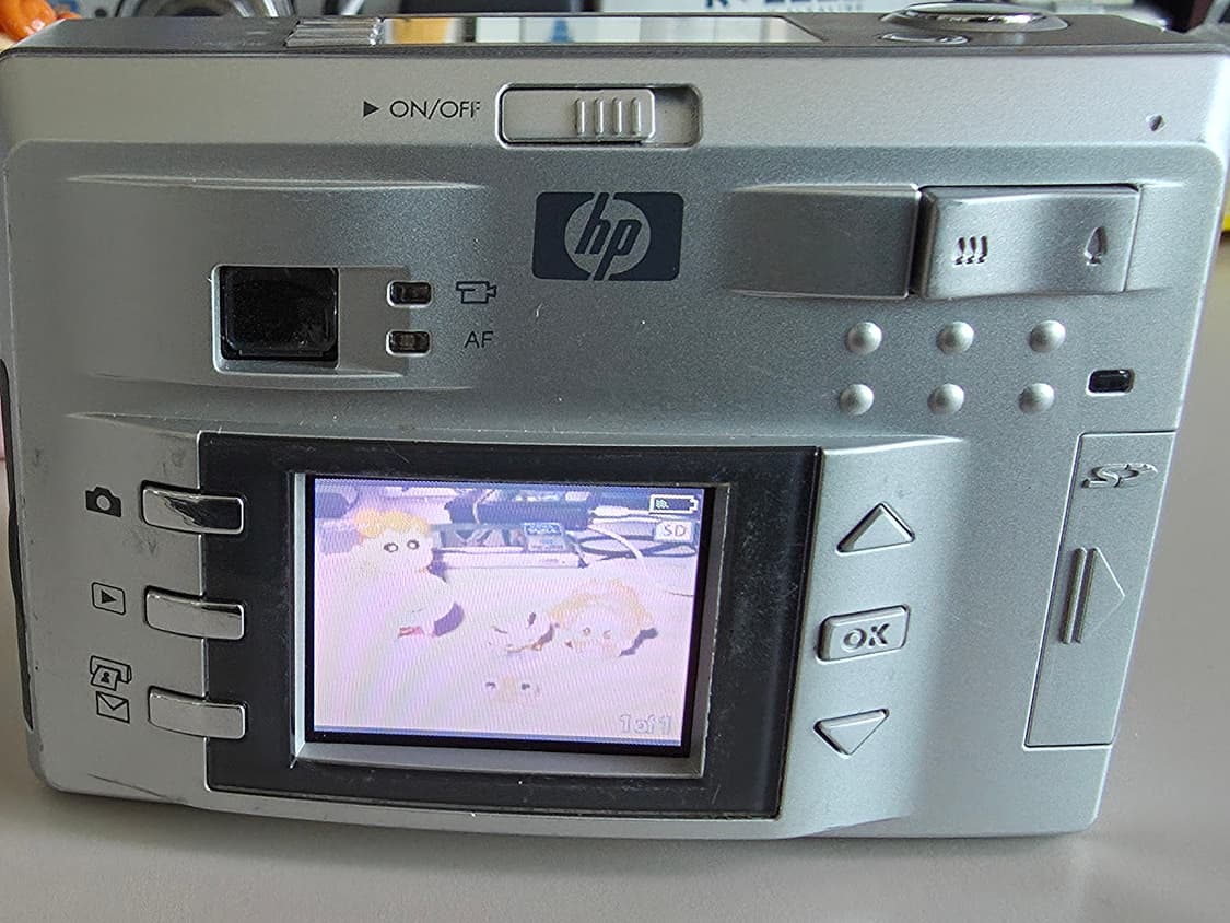 HP 포토스마트 735 빈티지 디지털카메라 상품이미지6