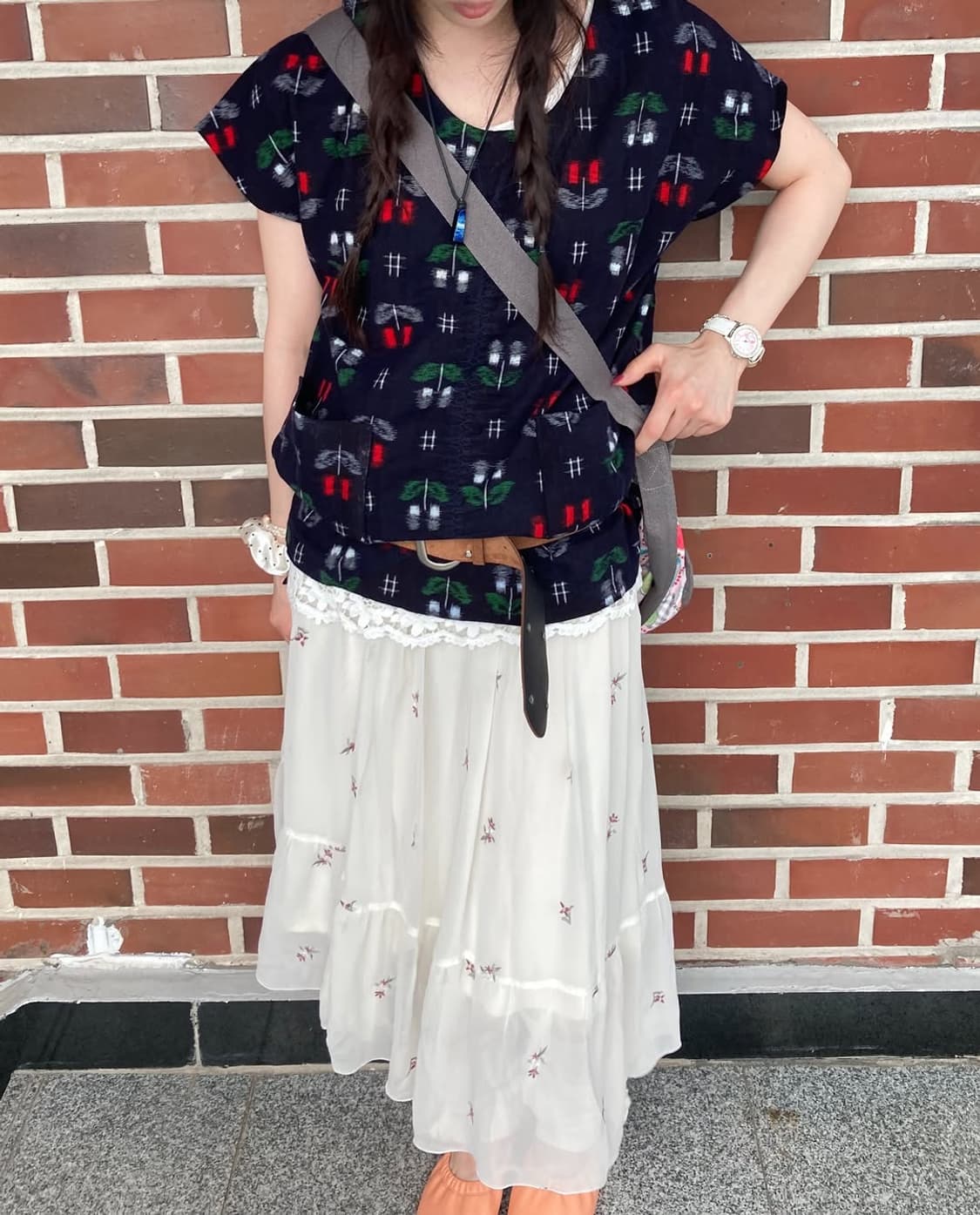 체리콕 모리걸 빈티지 코디세트 3pcs 상품이미지5