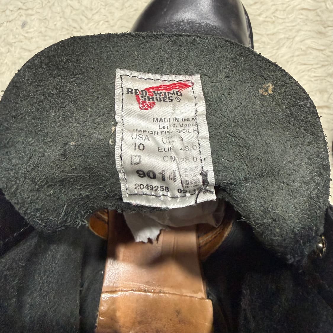 레드윙 벡맨 9014 10D(280) 상품이미지5