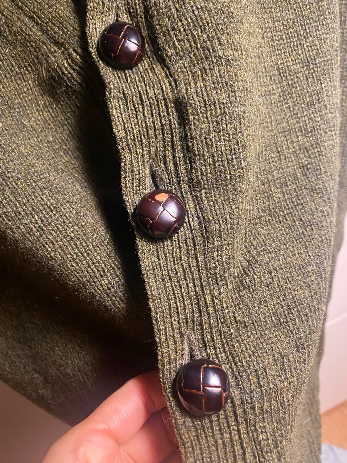 브룩스 브라더스 쉐틀랜드 울 니트 조끼 M 상품이미지7