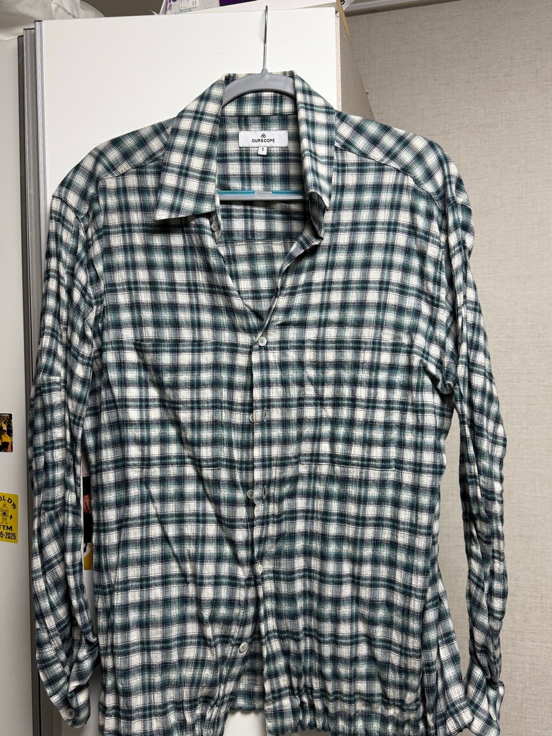 OURSCOPE button shirt 상품이미지4