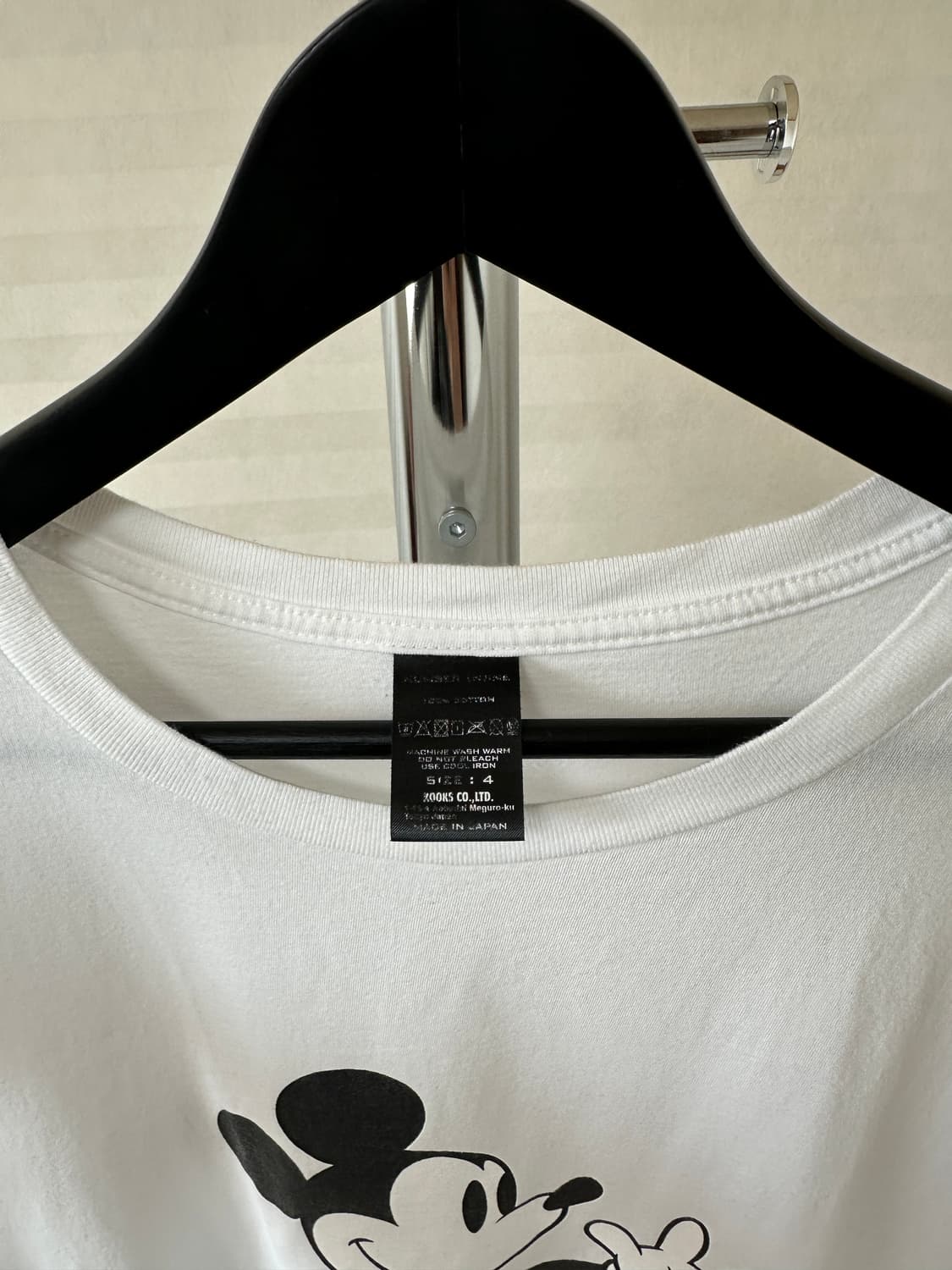 Number (N)ine Mickey Mouse 반팔 상품이미지2