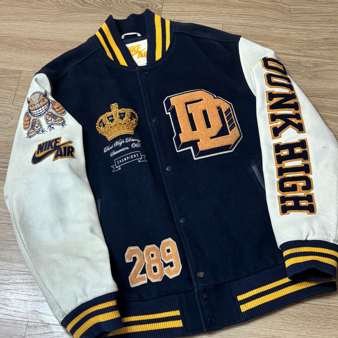 00s XL 나이키 x Destroyer 바시티 자켓 상품이미지1