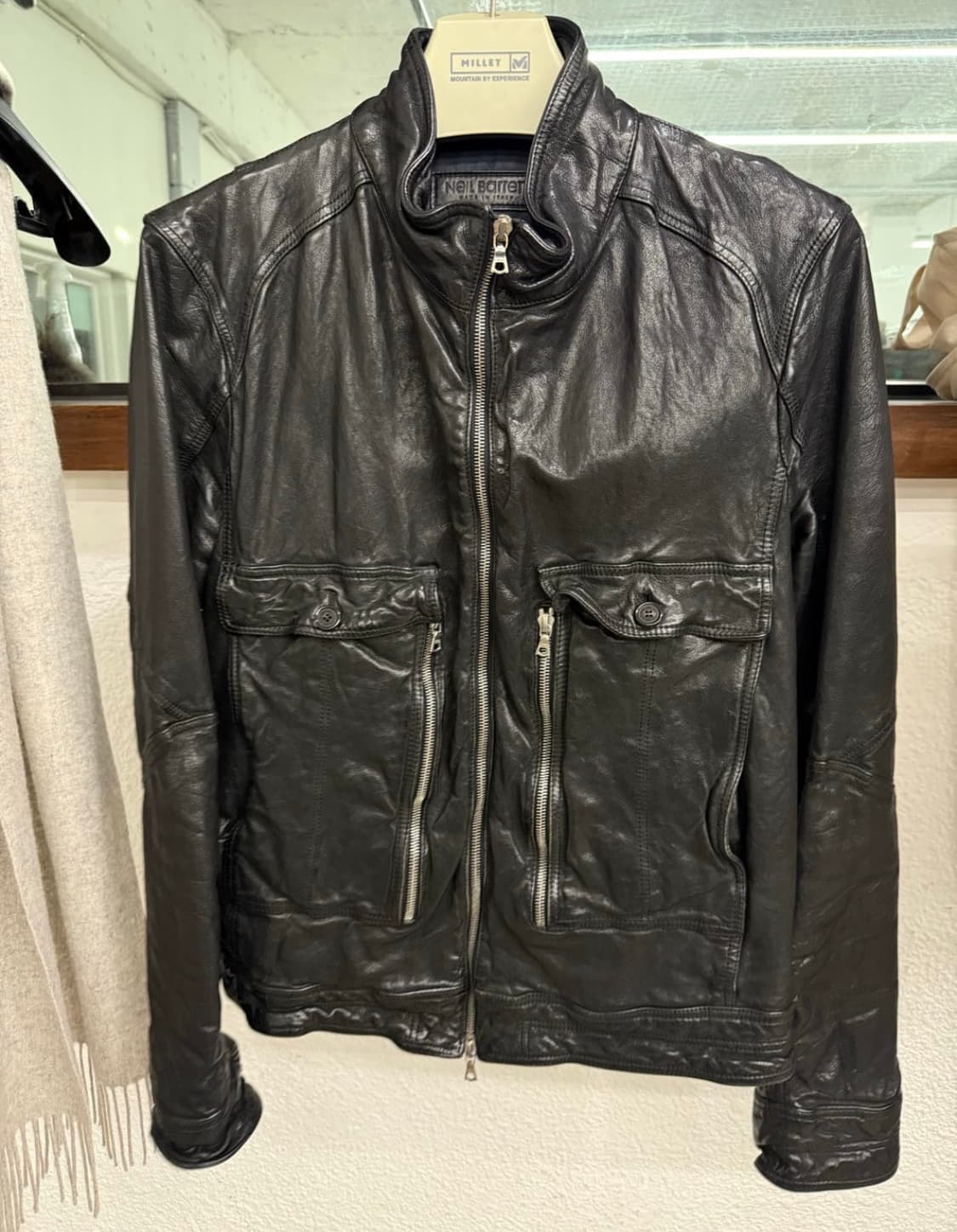 닐바렛 레더자켓 상품이미지2