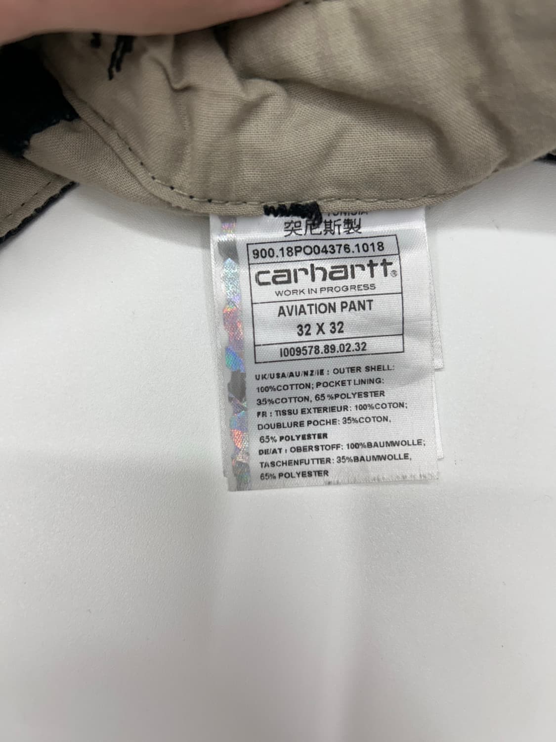 칼하트 카고 팬츠(블랙) 상품이미지7