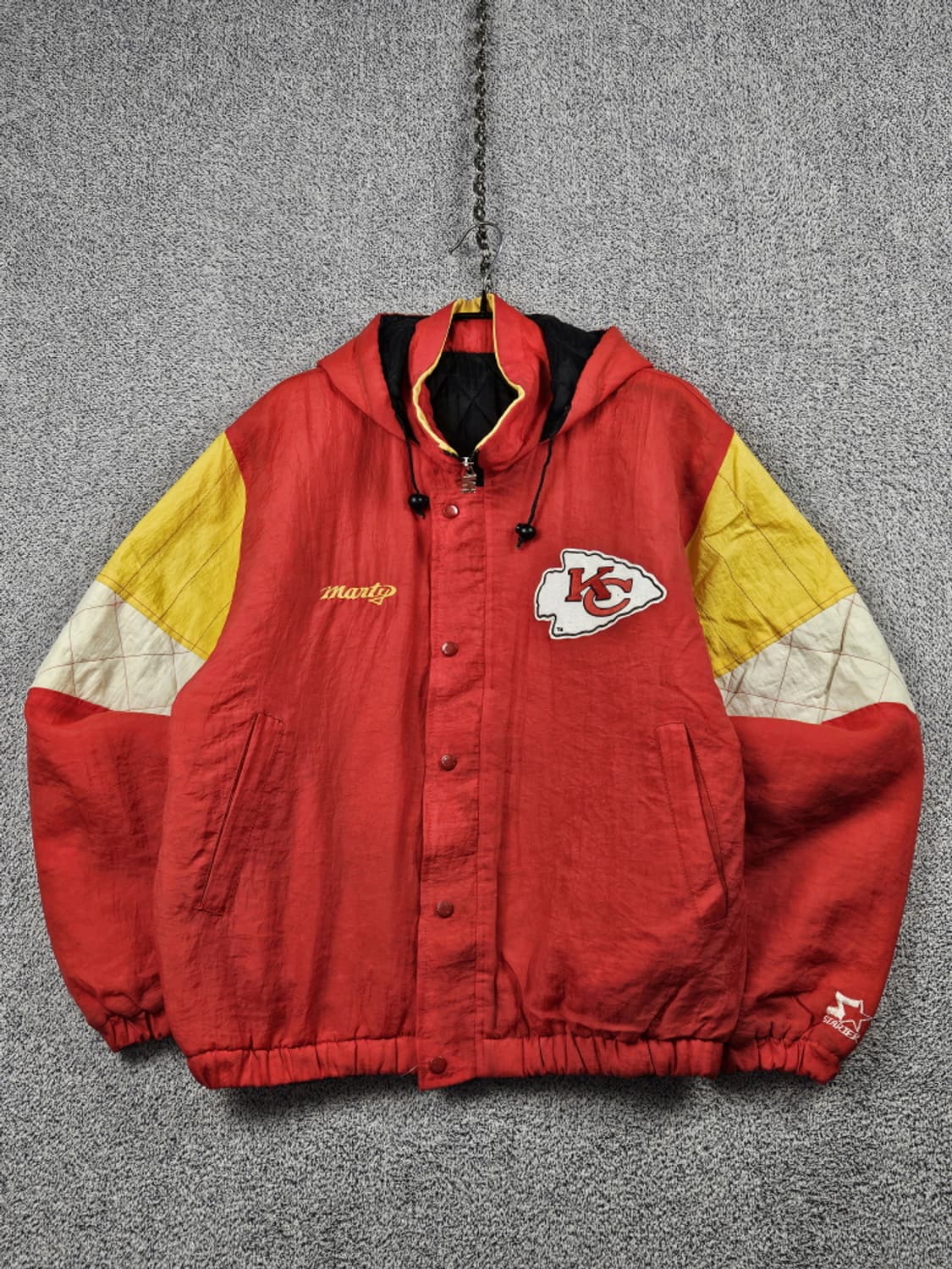 스타터 캔자스시티치프스 NFL 올드스쿨 자켓 (상세설명참조)/ 10113 상품이미지2