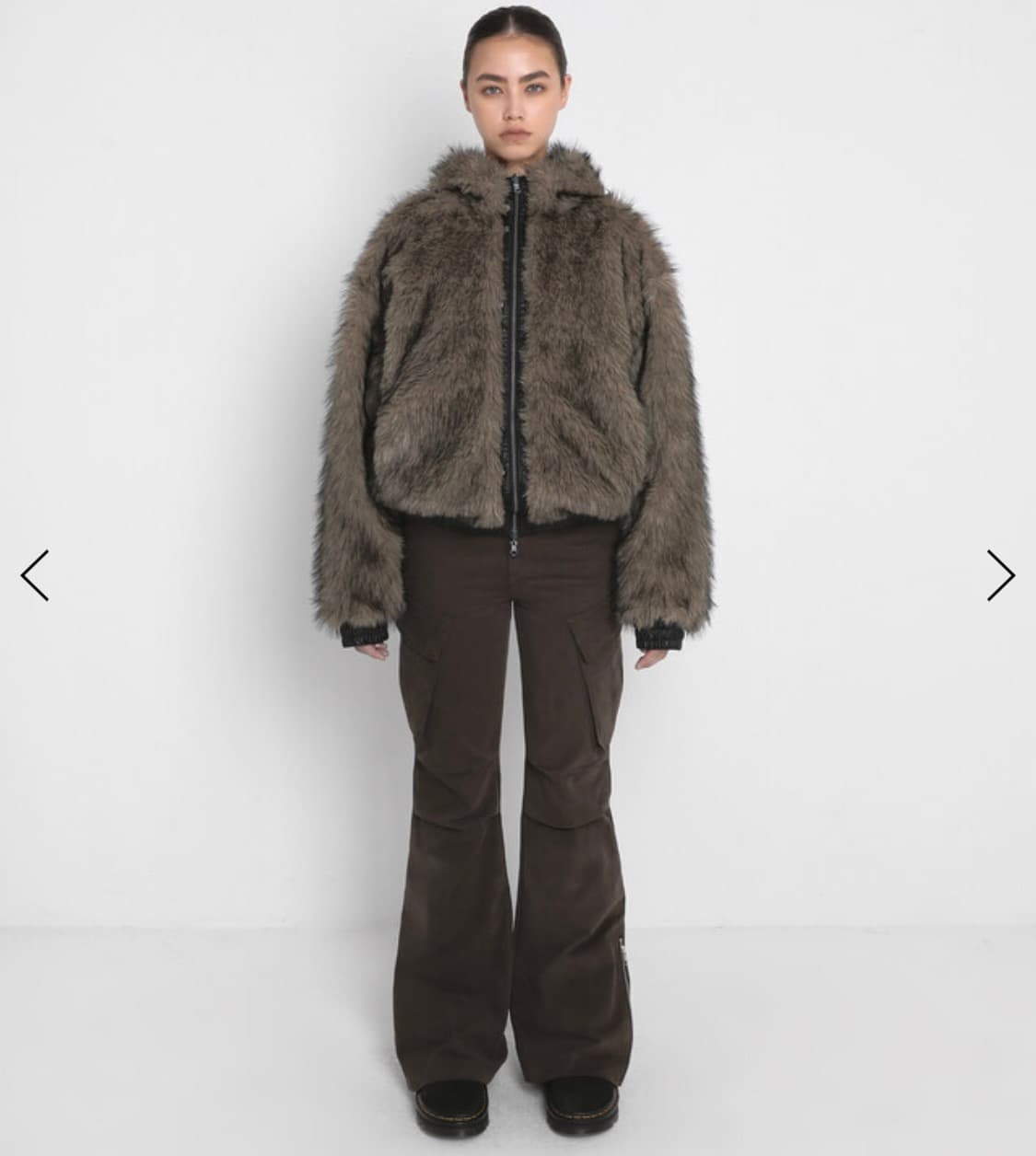 [SANDRIC] 샌드릭 리버시블 퍼 레더자켓 상품이미지2