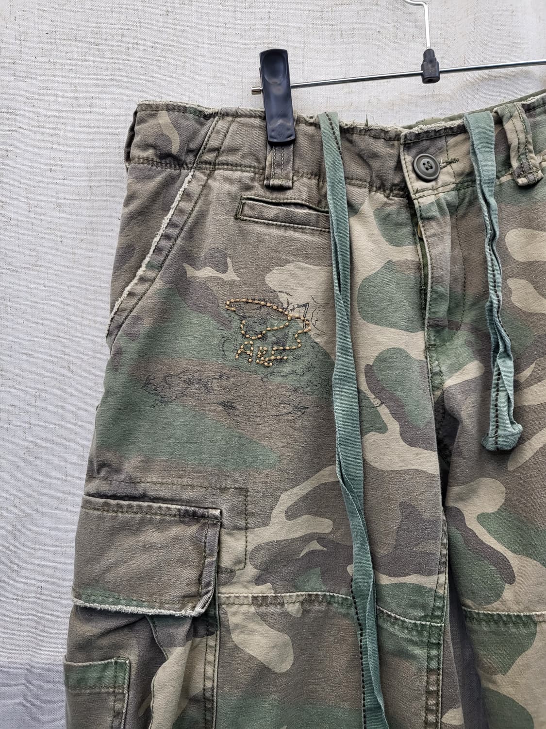 아베크롬비 밀리터리 카고 반바지 상품이미지3