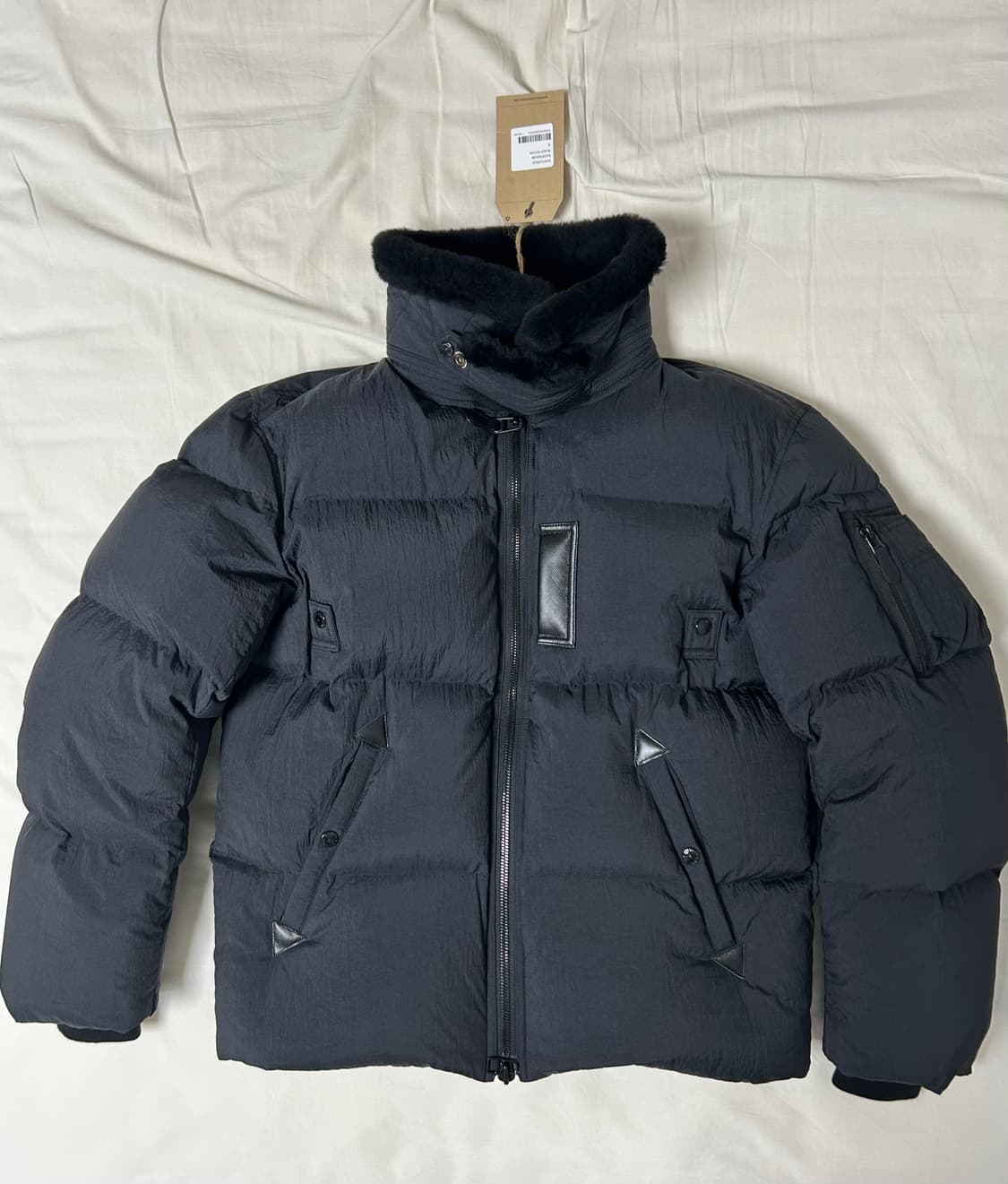 새상품 이스트로그 플라이트 봄버 다운 점퍼 S 상품이미지1