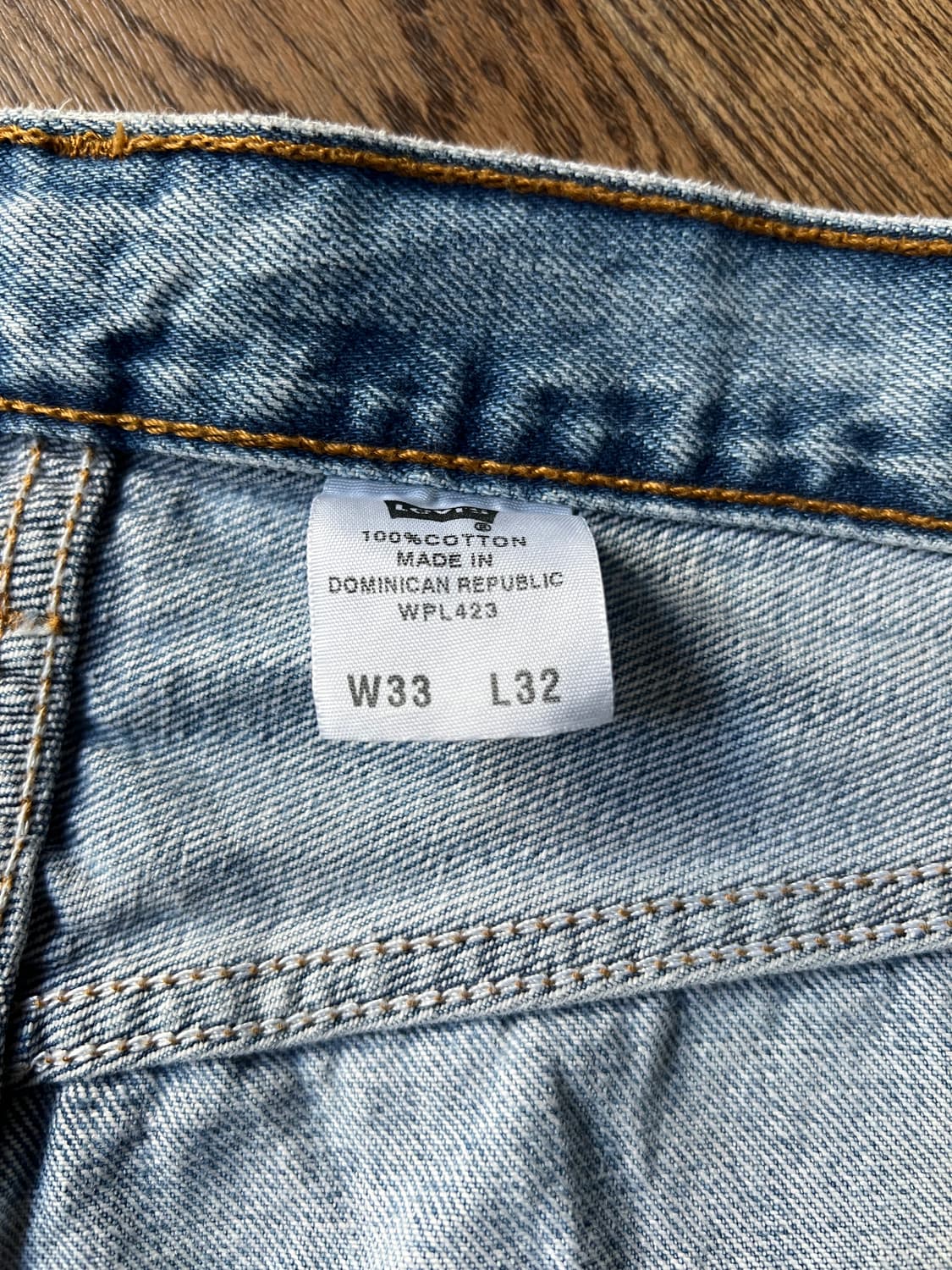 [33]00's 리바이스 USA 501 스트레이트핏 데님 팬츠 상품이미지4