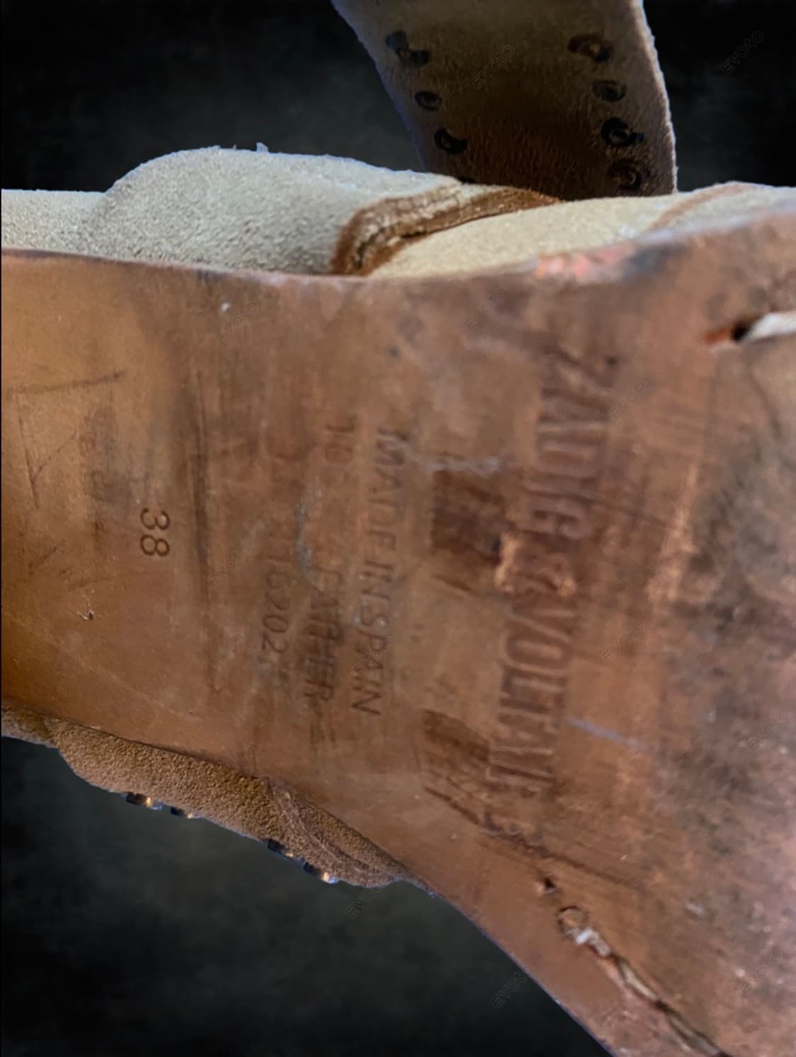 신세계강남 구매/38] 쟈딕앤볼테르 실버윙 스웨이드 웨스턴 부츠  상품이미지7