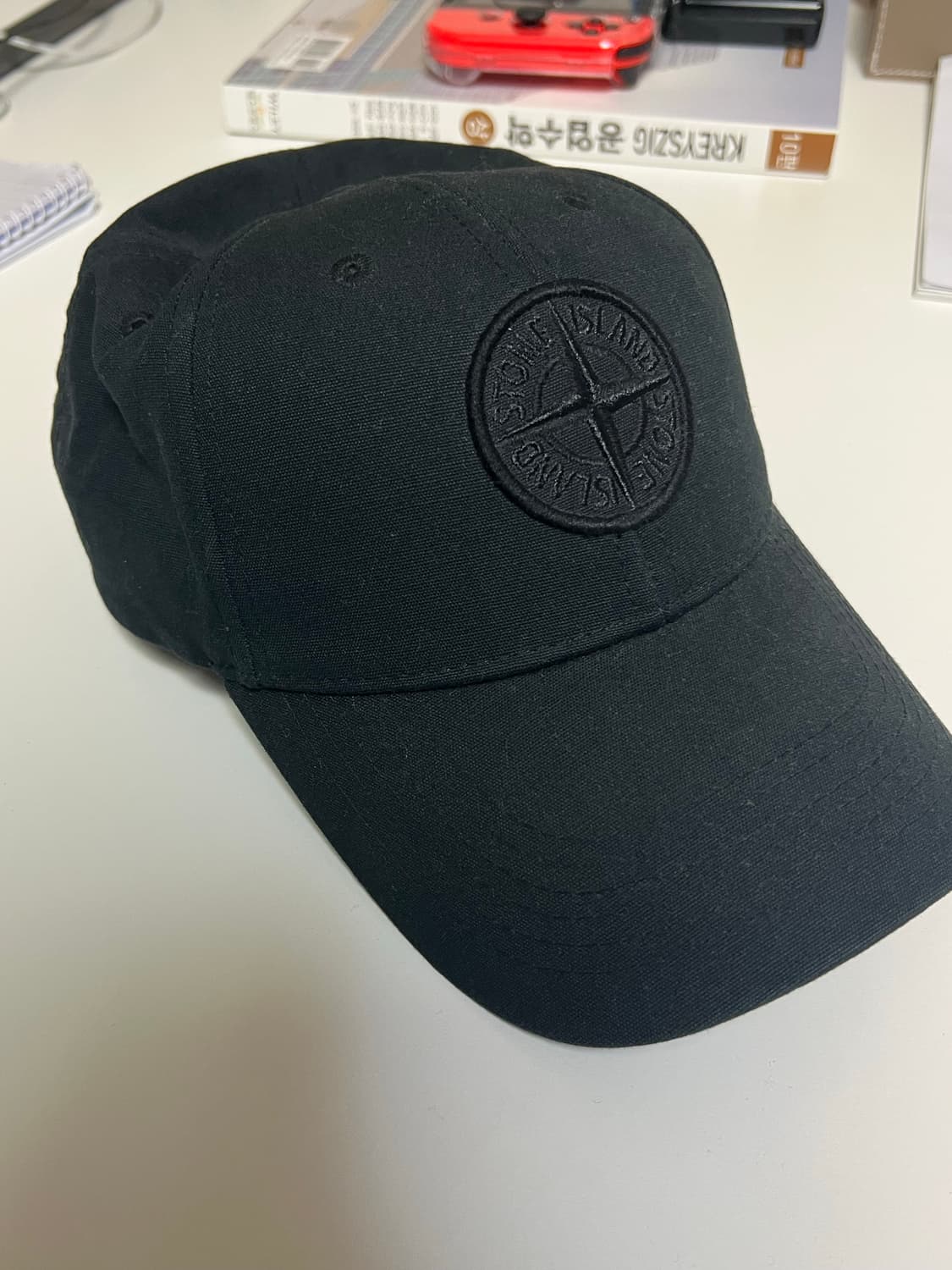 스톤아일랜드 볼캡 블랙 상품이미지1