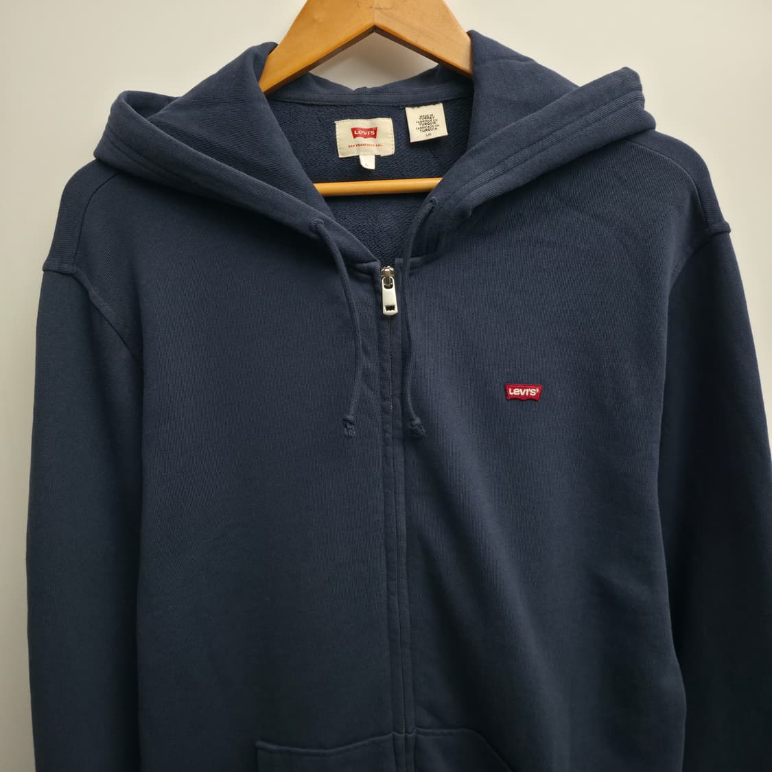 [L] 리바이스 네이비 후드 집업 상품이미지2