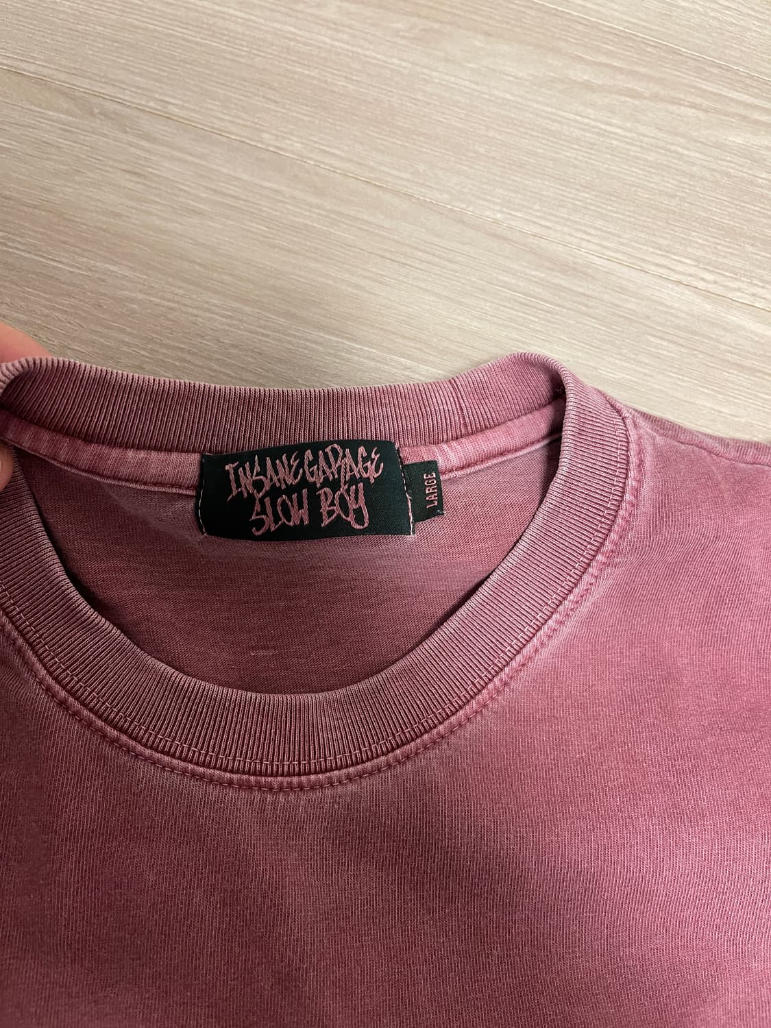 인세인개러지 x 슬로우보이 티셔츠 상품이미지2