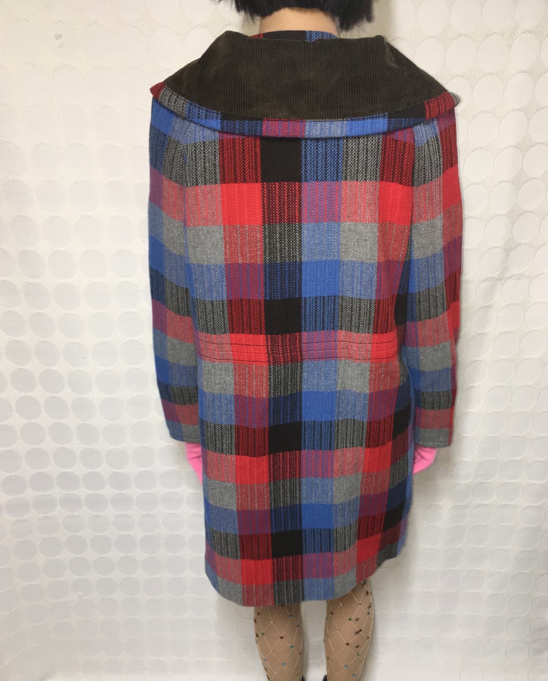 marc jacobs 체크 더블버튼 코트 상품이미지2