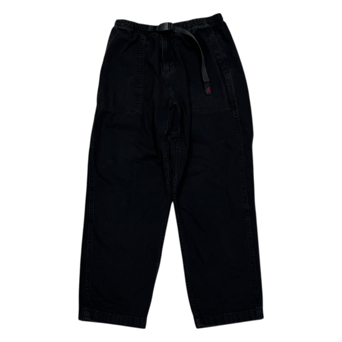 그라미치 루즈 테이퍼드 팬츠 바지 블랙 M 상품이미지1