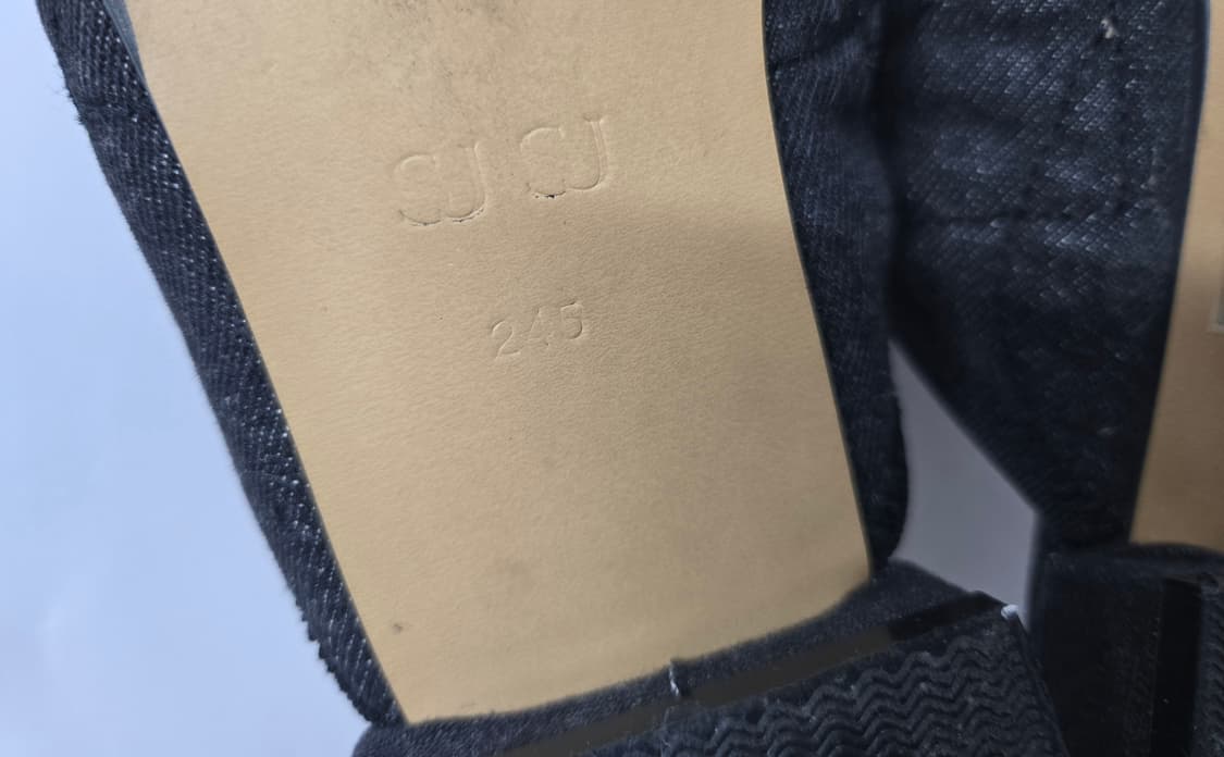 SJ SJ 블랙 데님 뮬 245mm 상품이미지8