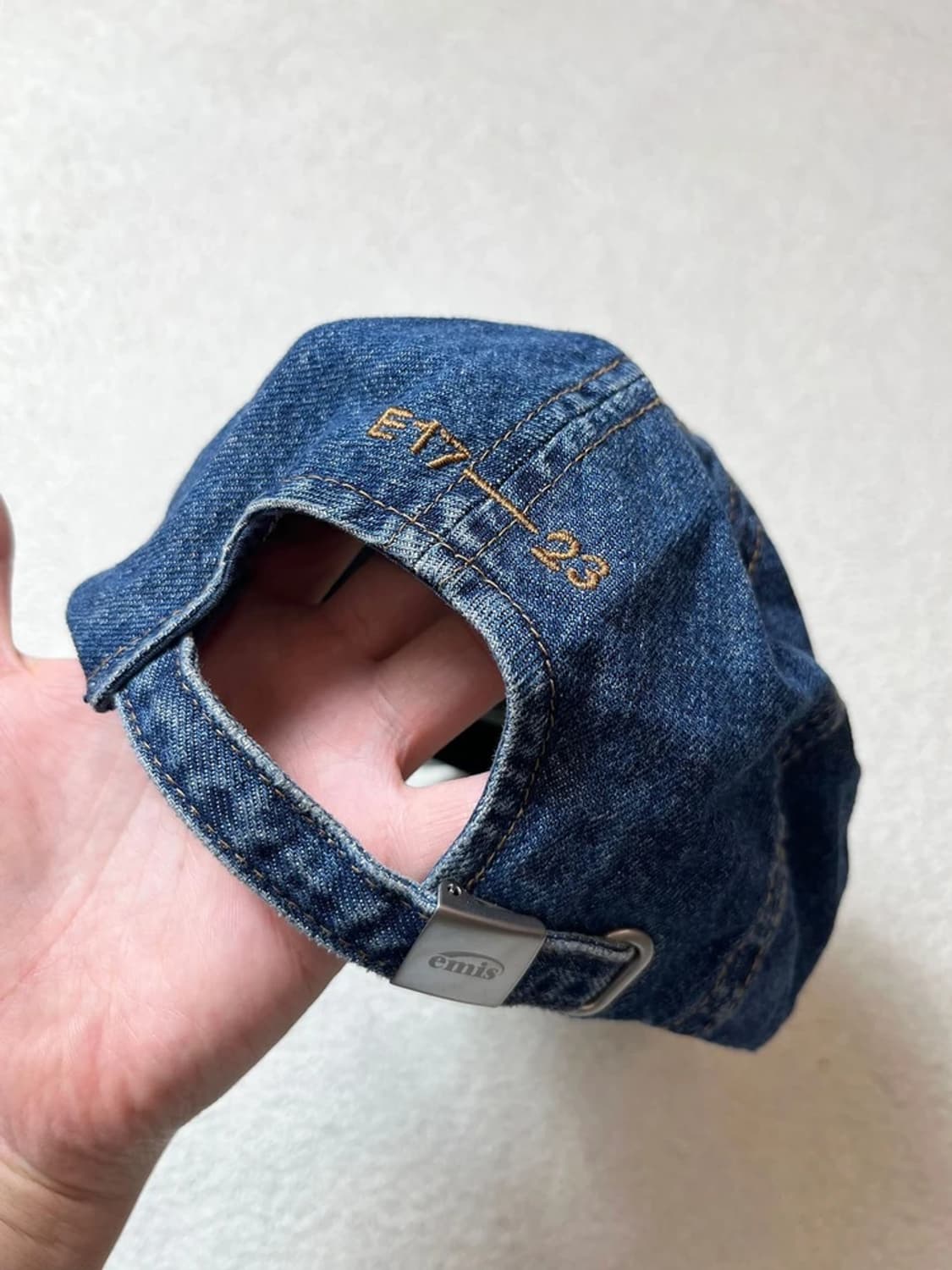 이미스 위시드 데님 볼캡 Q1291 상품이미지4