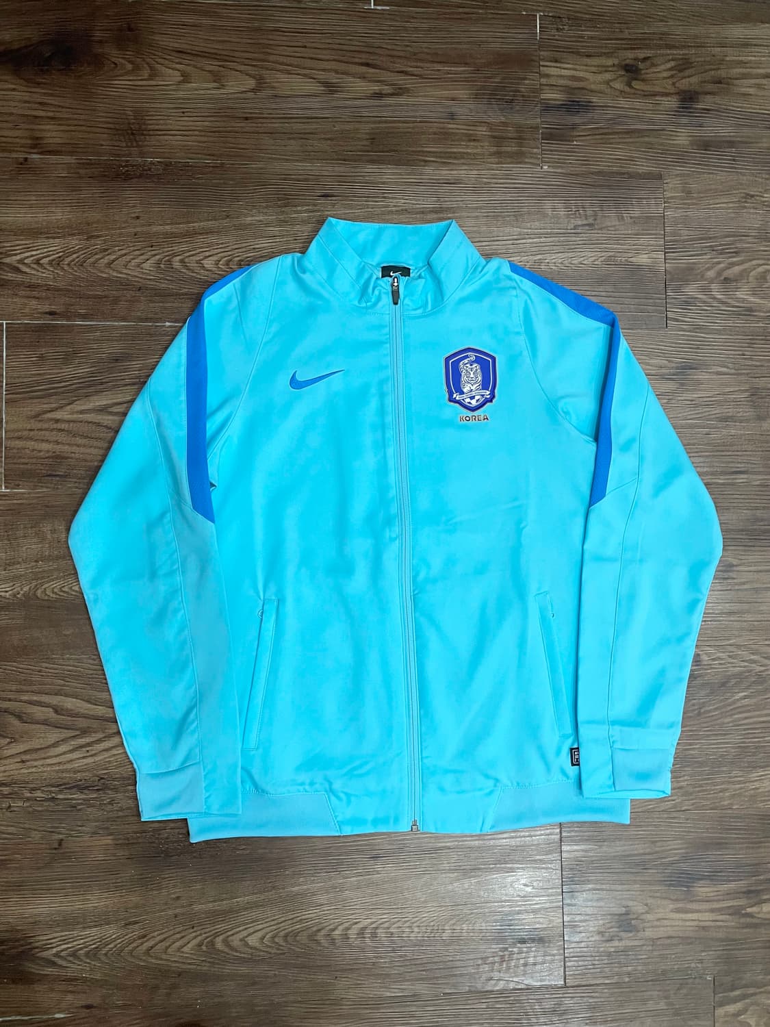 16-18 나이키 국가대표 스카이블루 우븐 국대 바람막이 상품이미지3