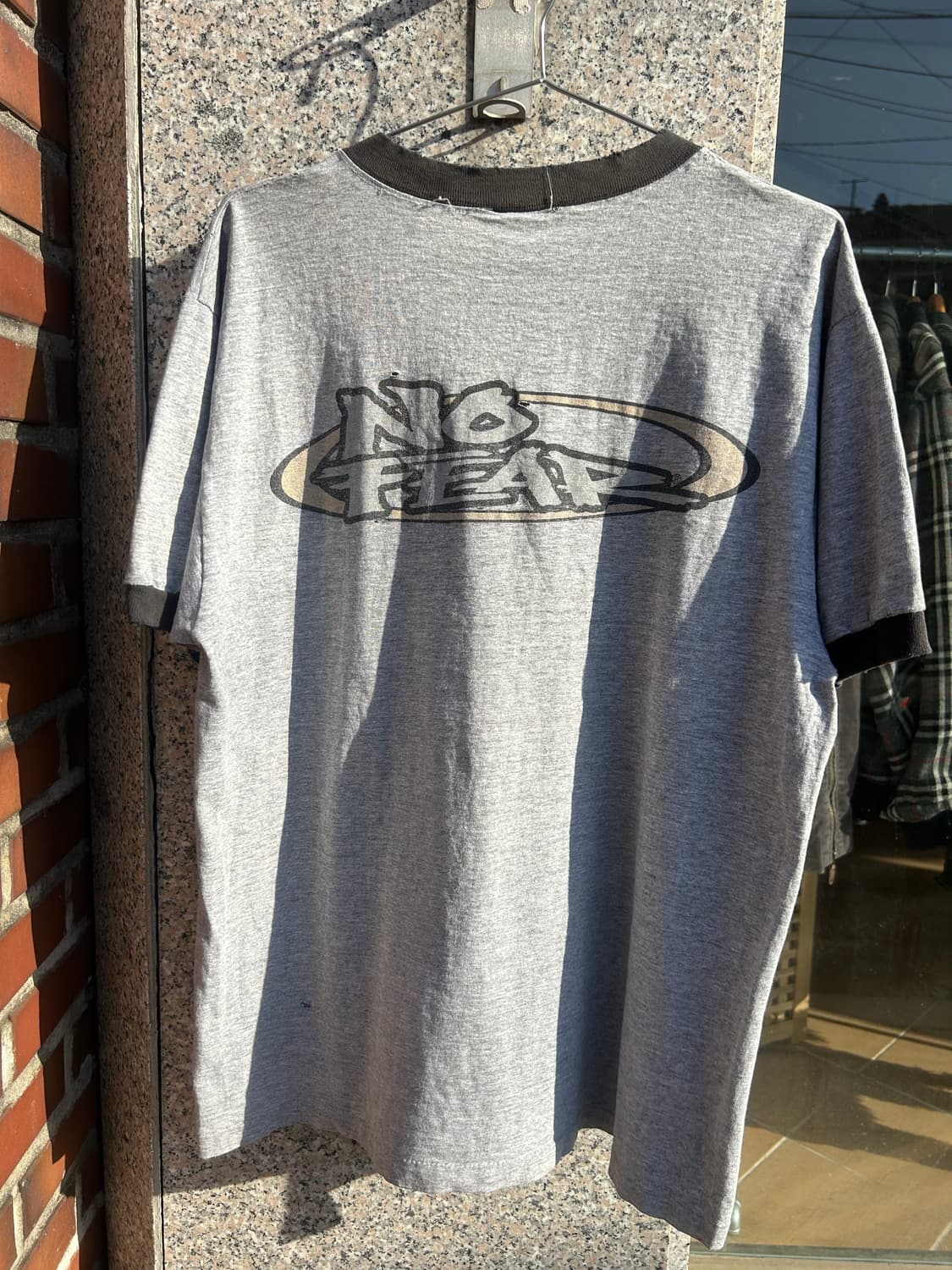 90‘s No fear 노피어 링거티셔츠 상품이미지5