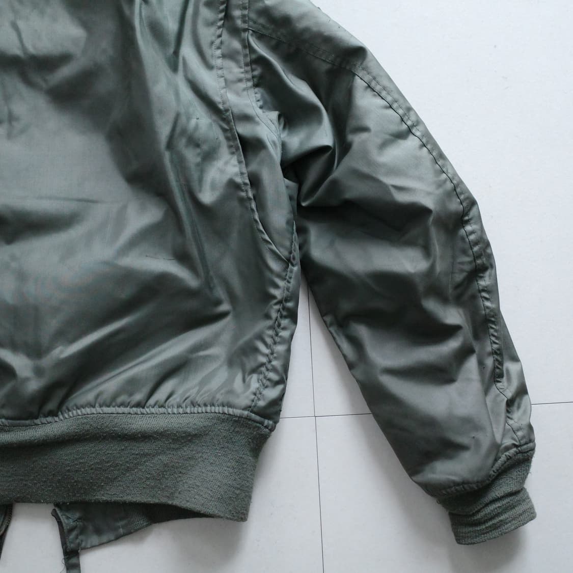 80s 미군 USAF 오리지널 CWU-36/P 플라이트 자켓 미디엄  상품이미지8