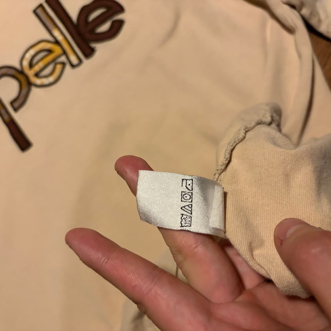 PELLE PELLE 패치워크 반팔 티셔츠 상품이미지6