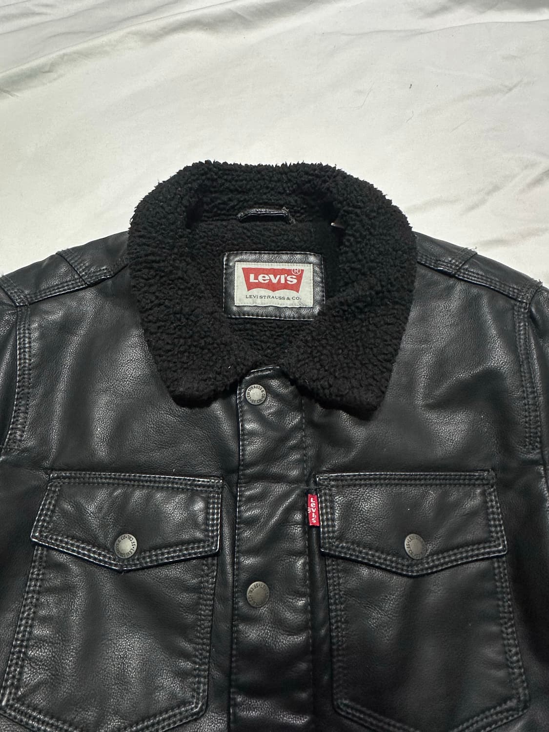 리바이스 쉐르파 블랙 자켓 상품이미지2