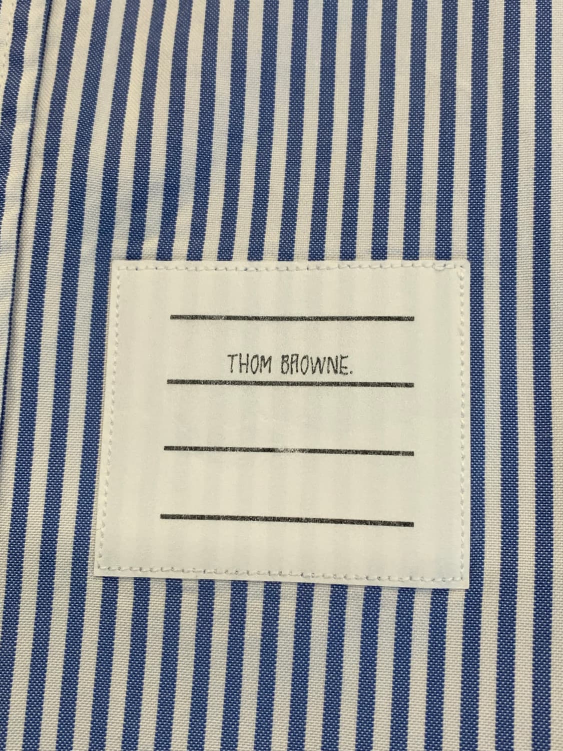 THOM BROWNE 톰 브라운 셔츠(코튼)S 사이즈 상품이미지8